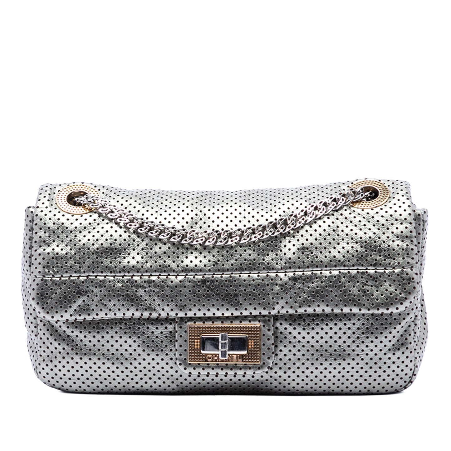 Chanel Medium Reissue Perforated Calfskin Drill Flap