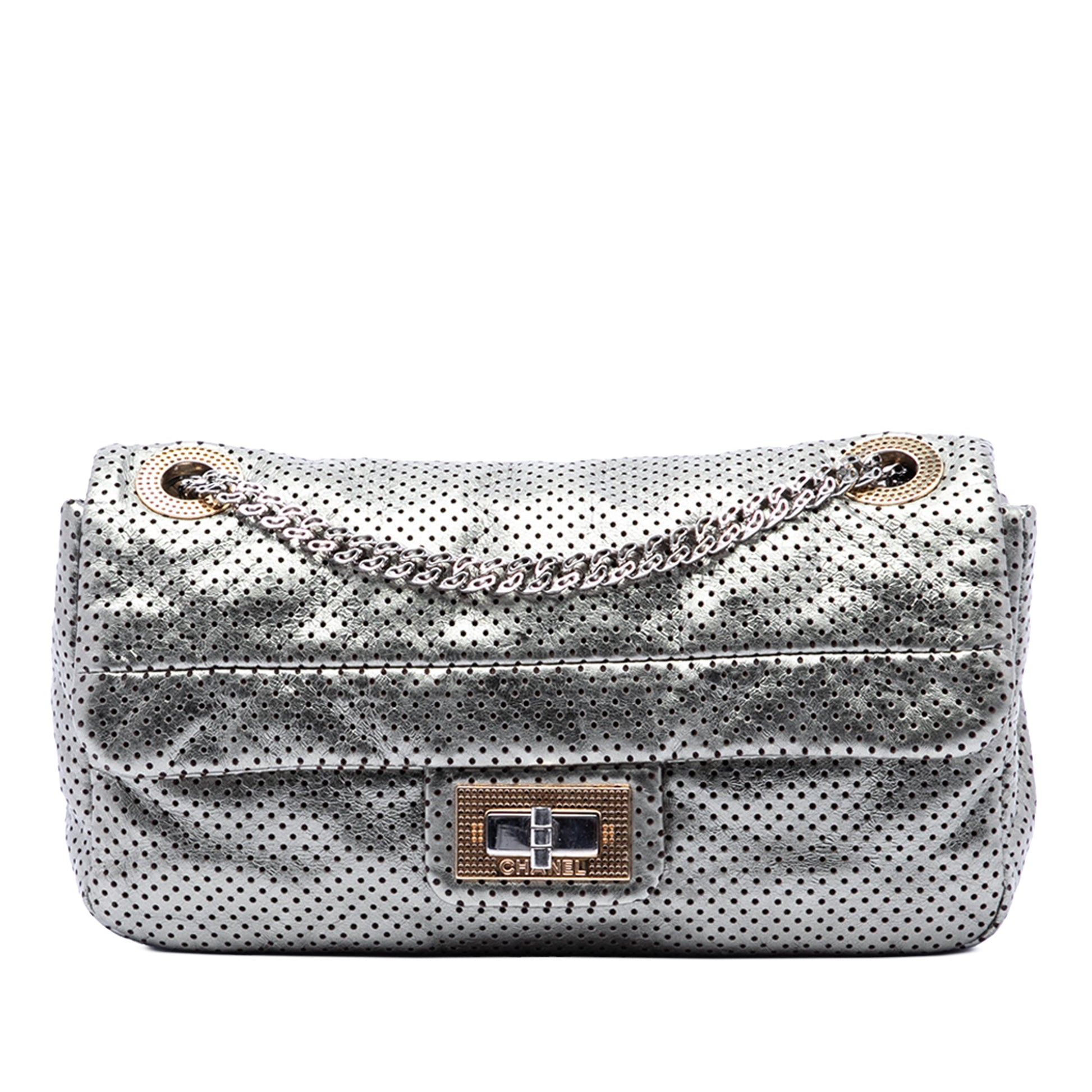 Chanel Medium Reissue Perforated Calfskin Drill Flap