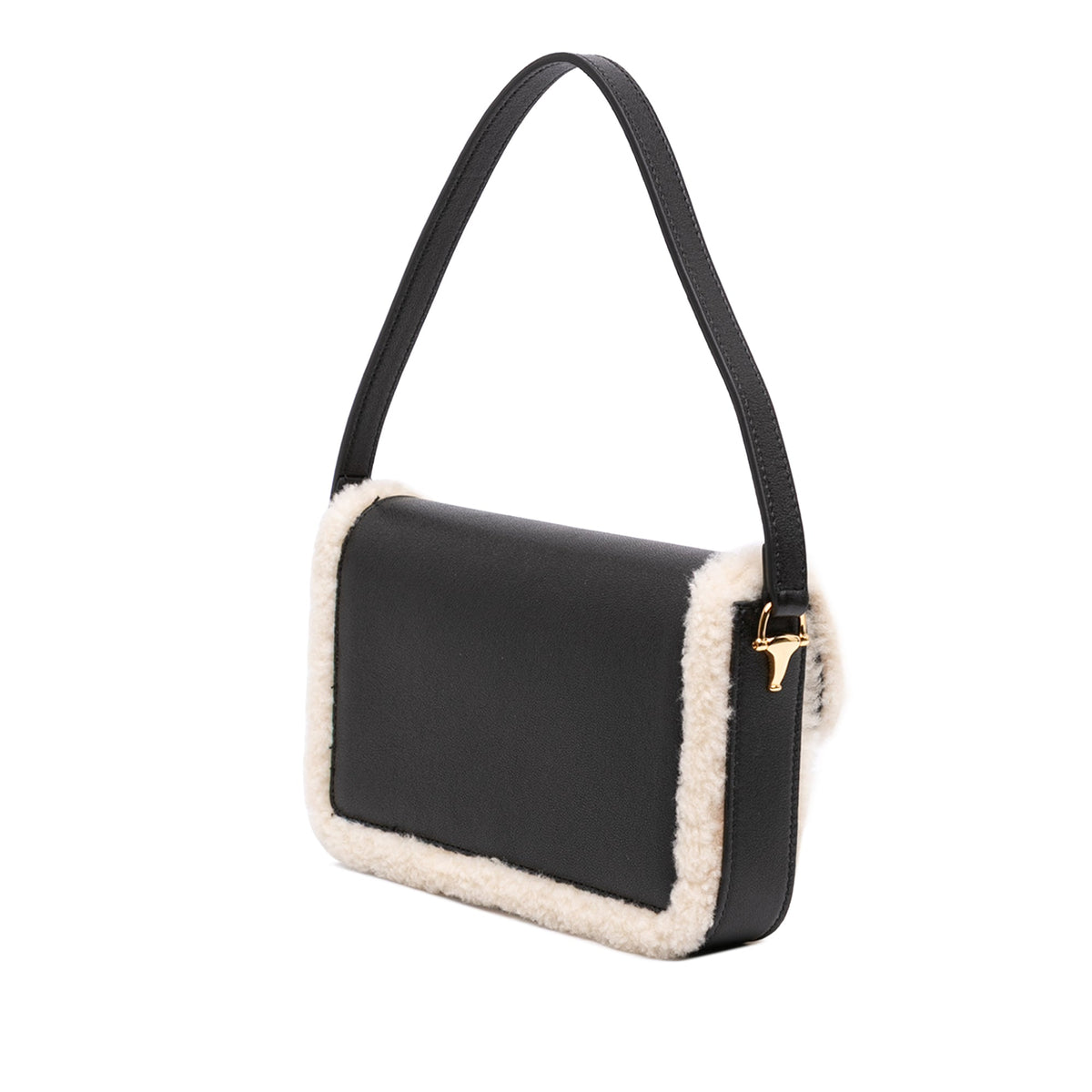Gucci Mini Shearling Calfskin 1955 Horsebit Handbag
