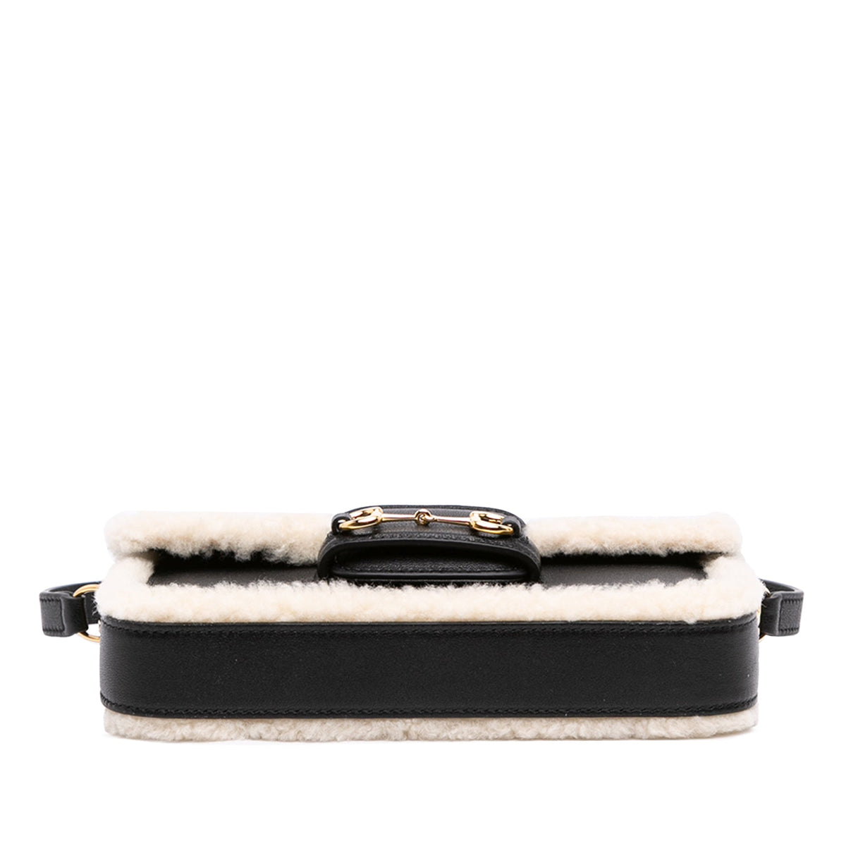 Gucci Mini Shearling Calfskin 1955 Horsebit Handbag