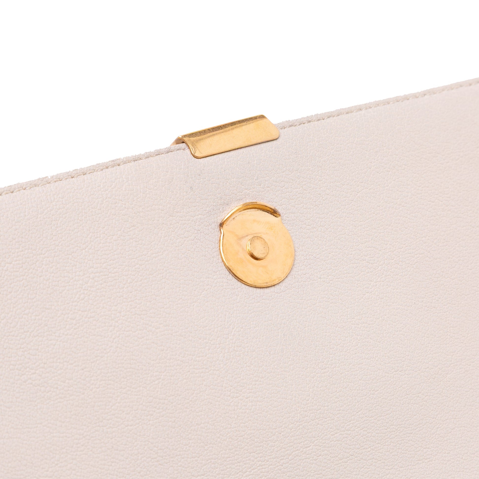 Saint Laurent Small Quilted Lambskin Becky Chain Shoulder Bag