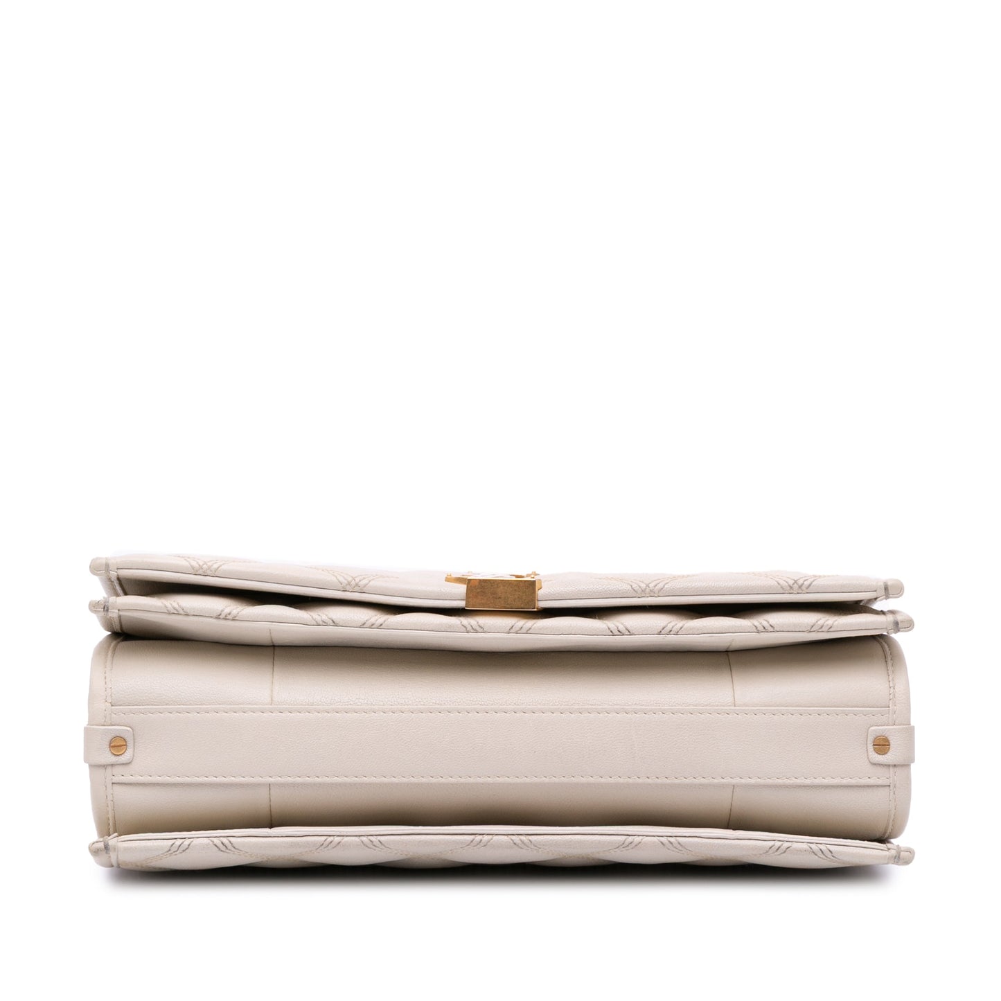 Saint Laurent Small Quilted Lambskin Becky Chain Shoulder Bag