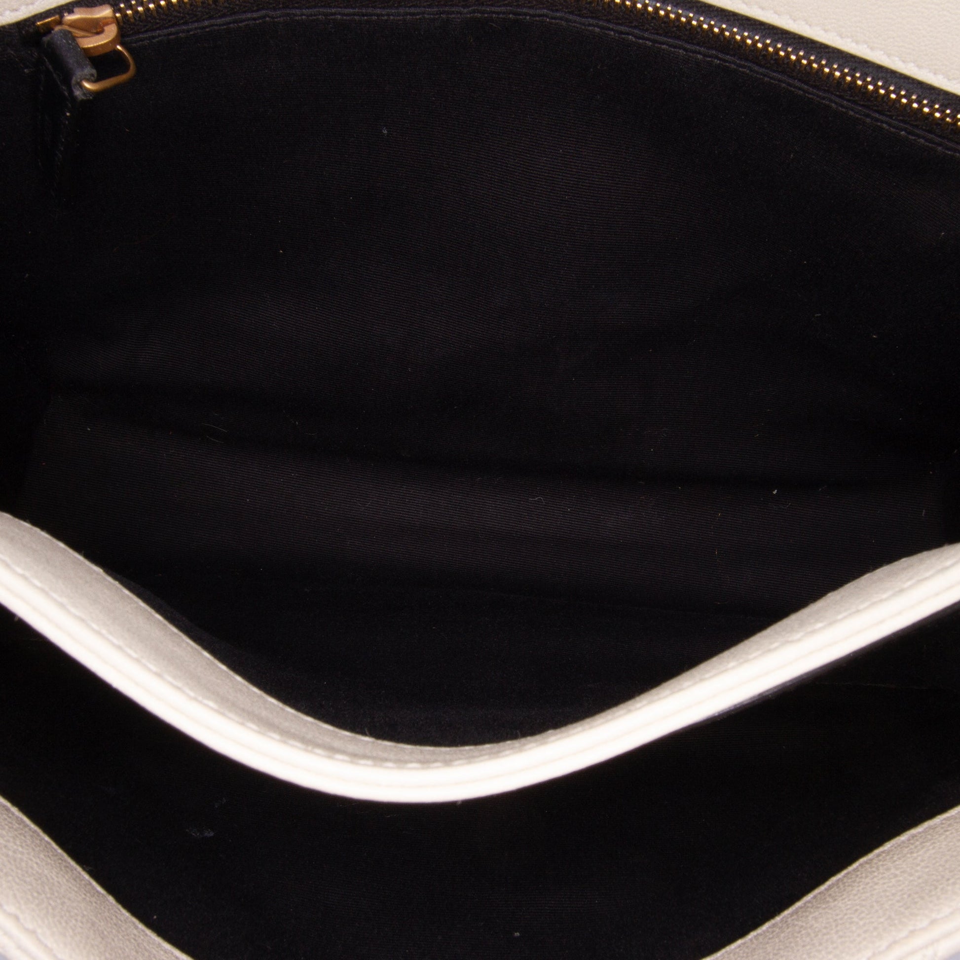 Saint Laurent Small Quilted Lambskin Becky Chain Shoulder Bag
