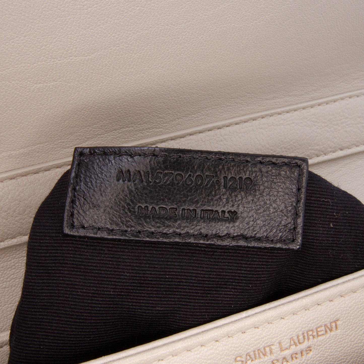 Saint Laurent Small Quilted Lambskin Becky Chain Shoulder Bag