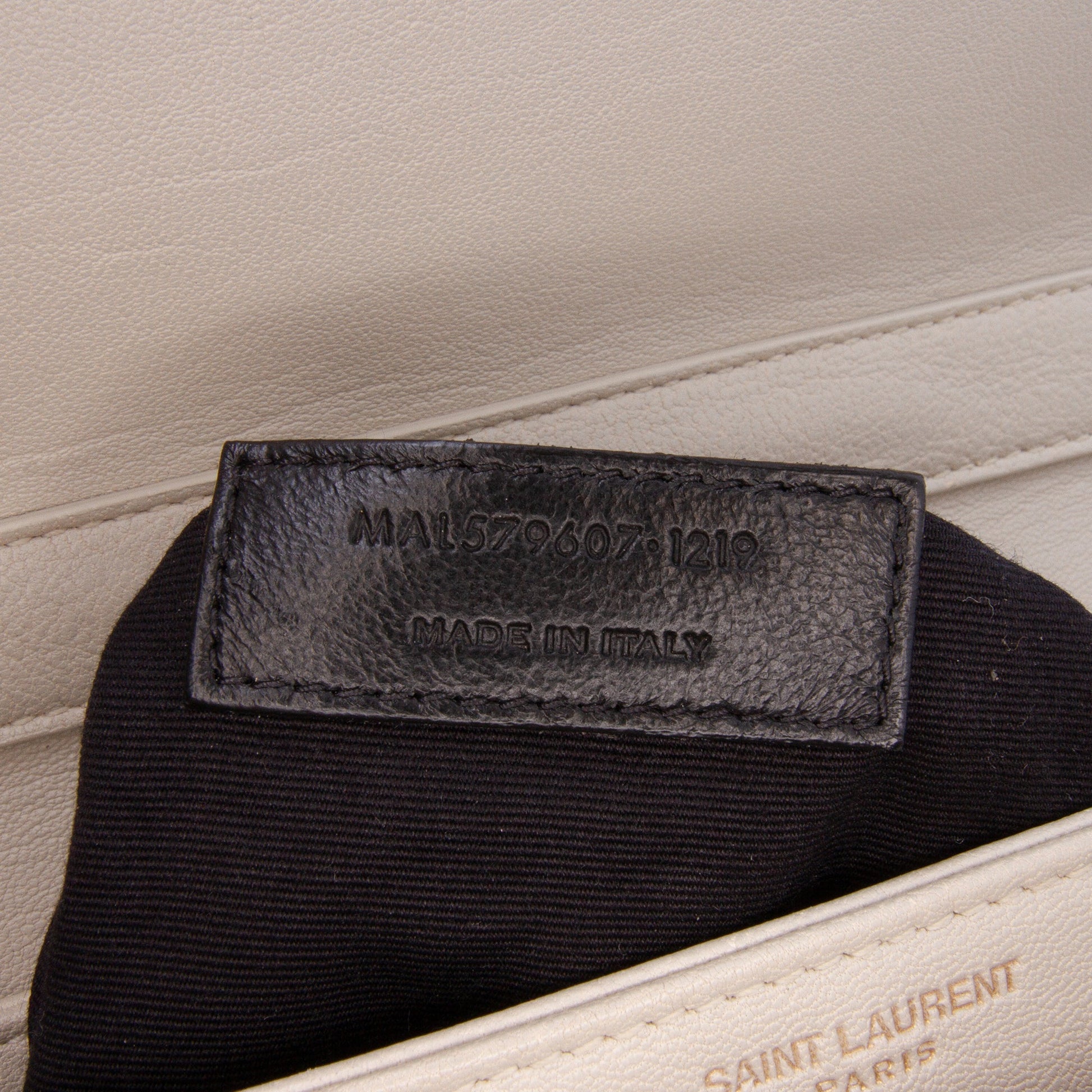 Saint Laurent Small Quilted Lambskin Becky Chain Shoulder Bag