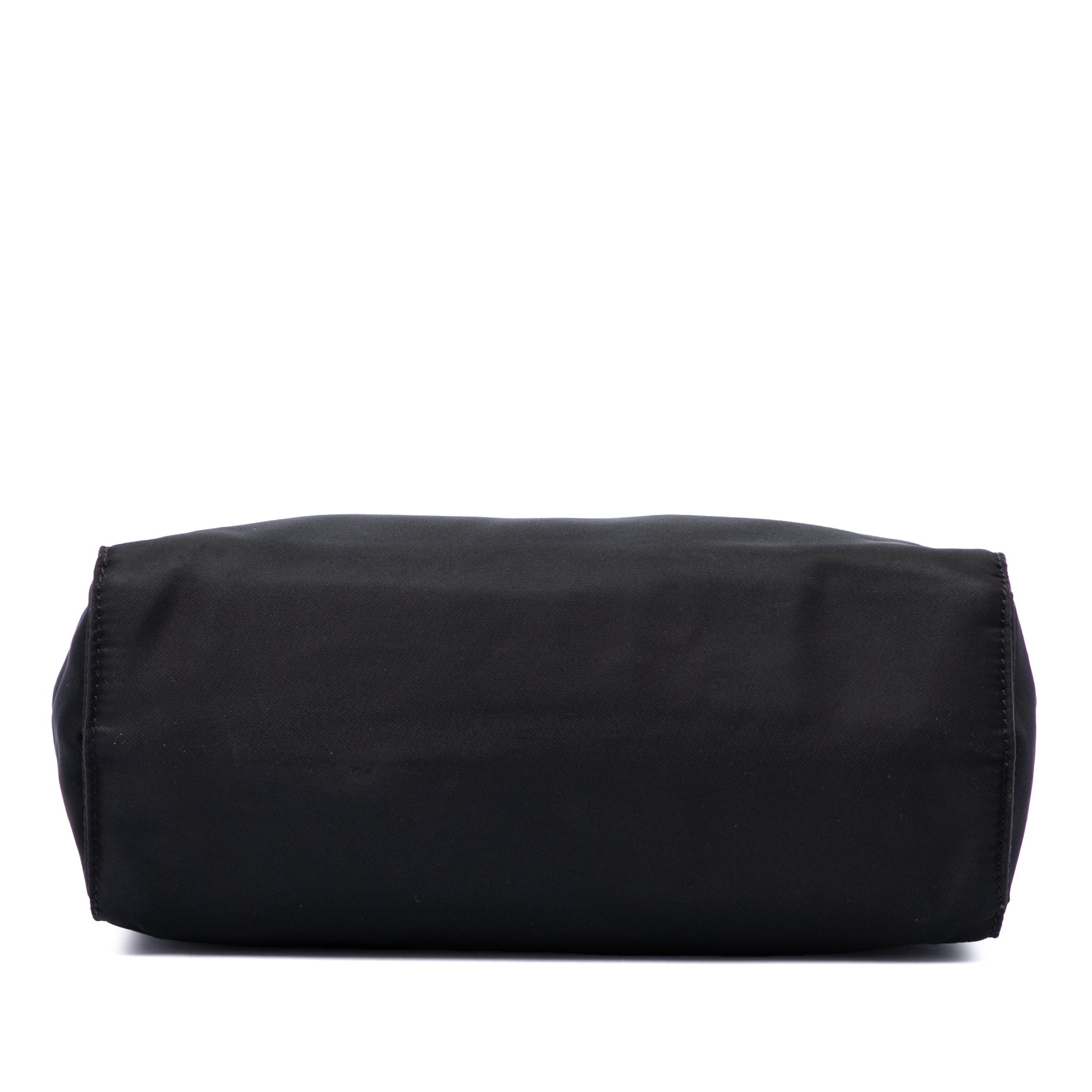 Prada Tessuto Metal Handle Bag
