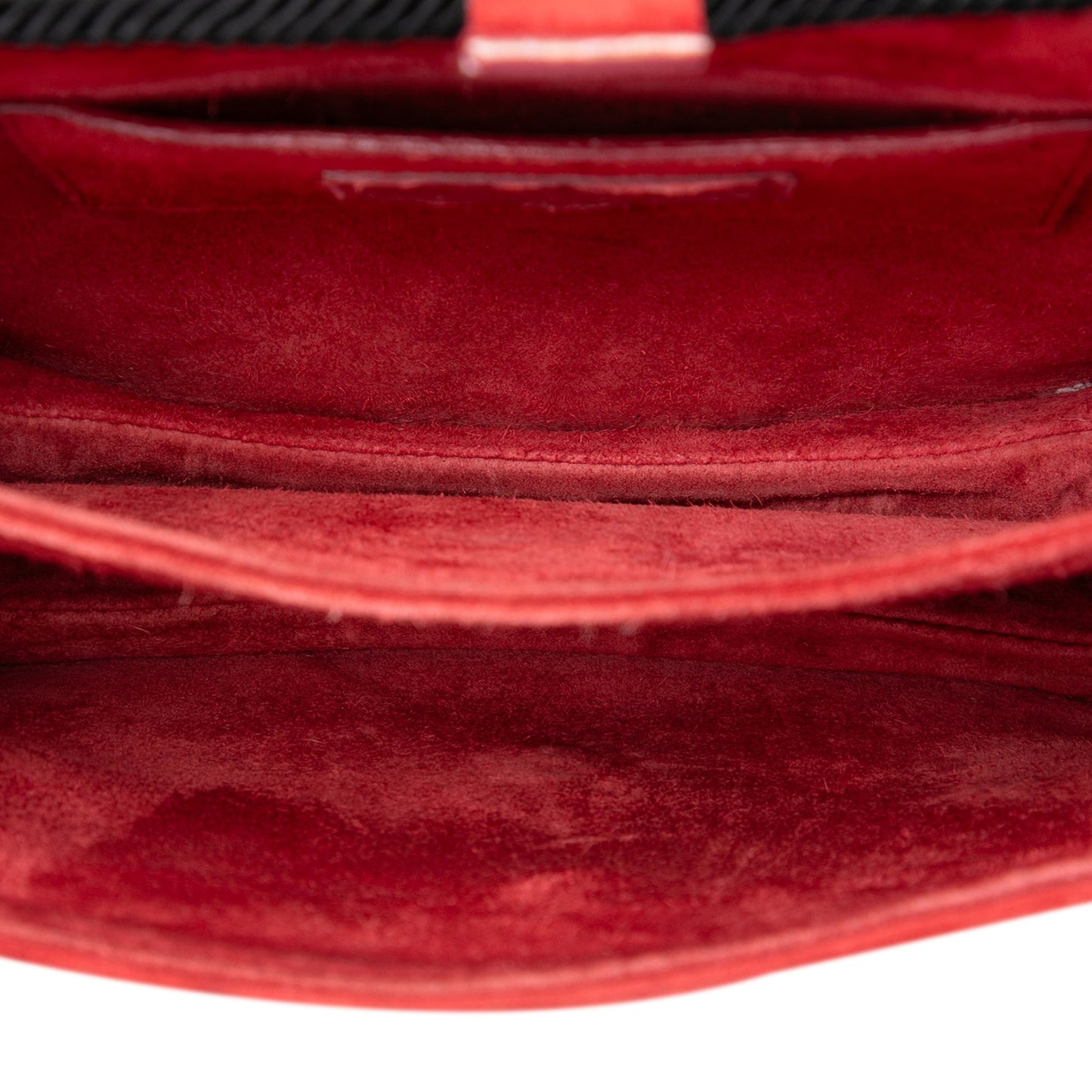 Saint Laurent Suede Monogram Fetish Tassel Crossbody