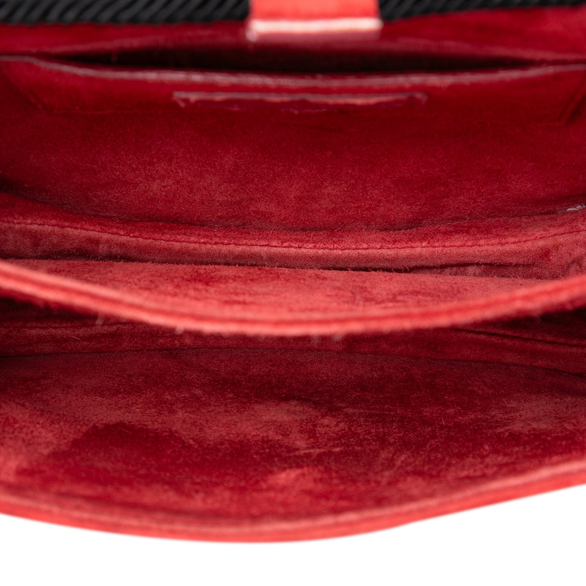 Saint Laurent Suede Monogram Fetish Tassel Crossbody