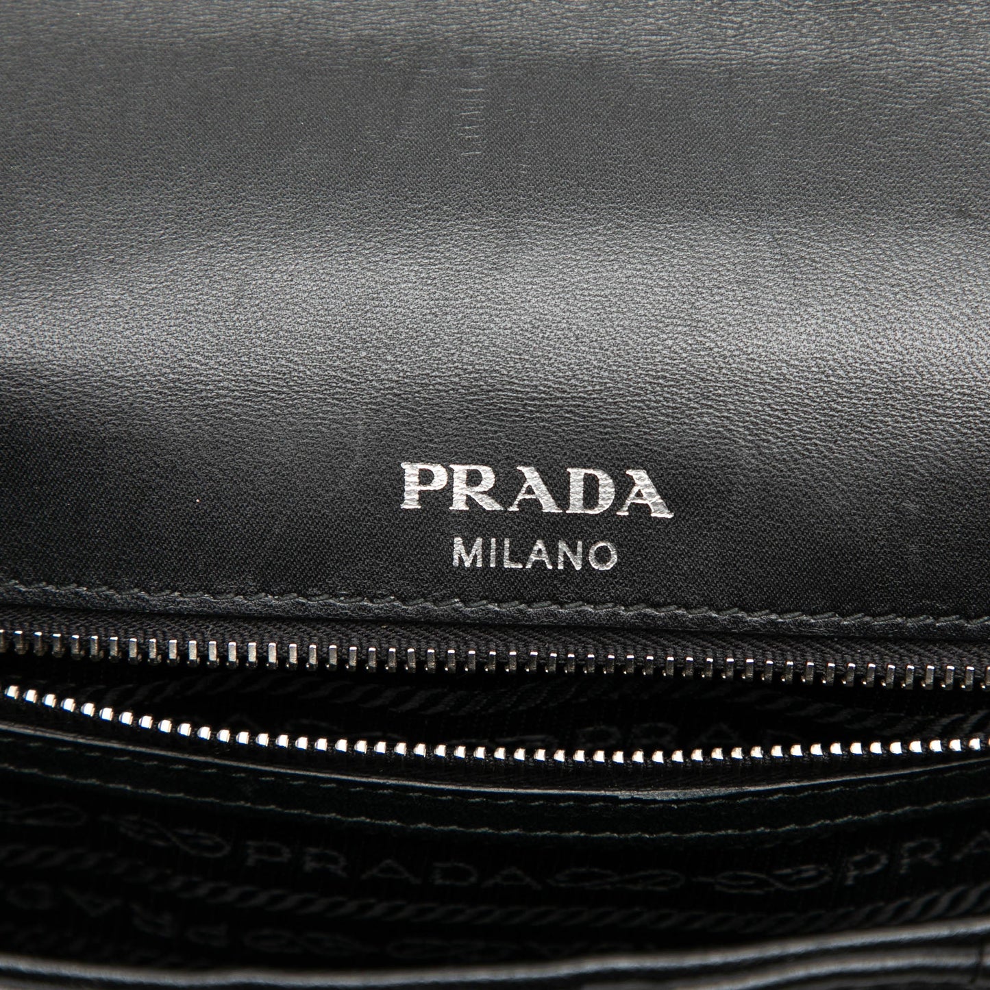 Prada Nappa Gaufre Chain Flap