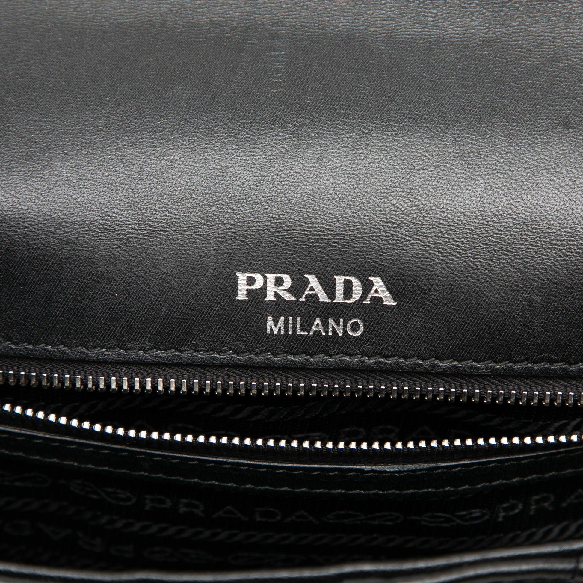 Prada Nappa Gaufre Chain Flap