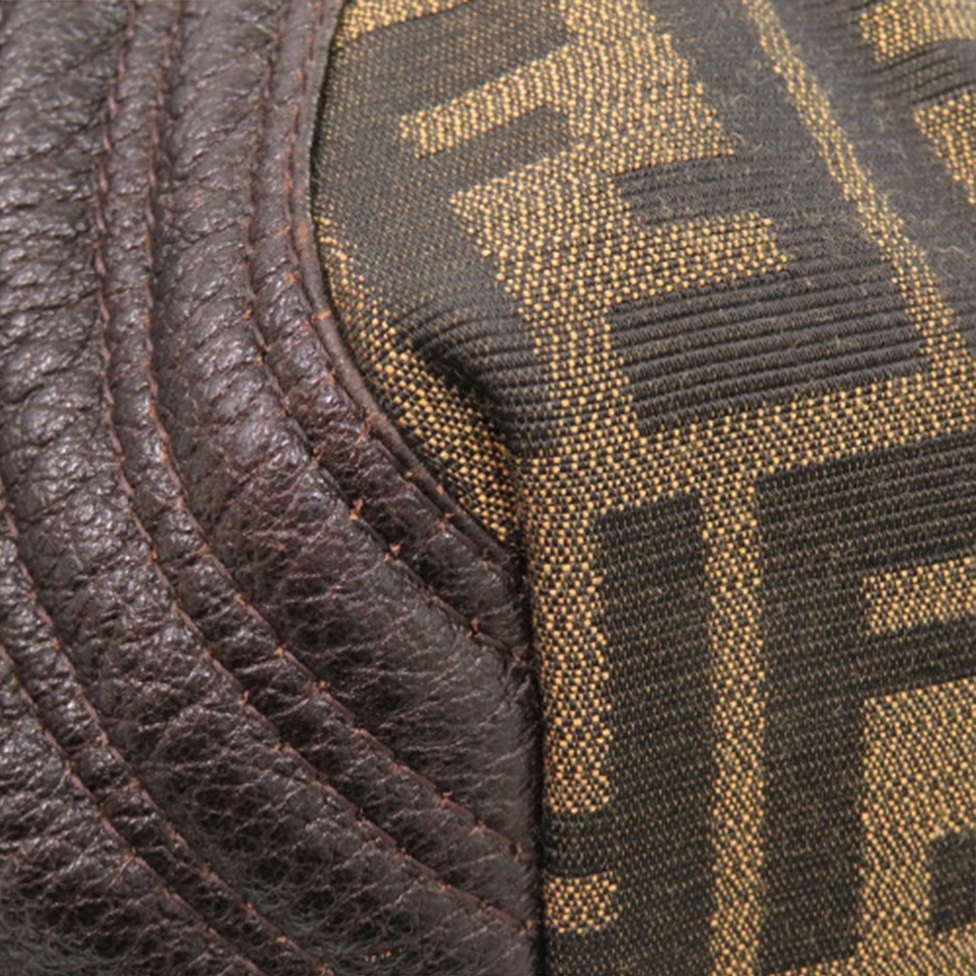 Fendi Mini Zucca Canvas and Leather Spy Handbag