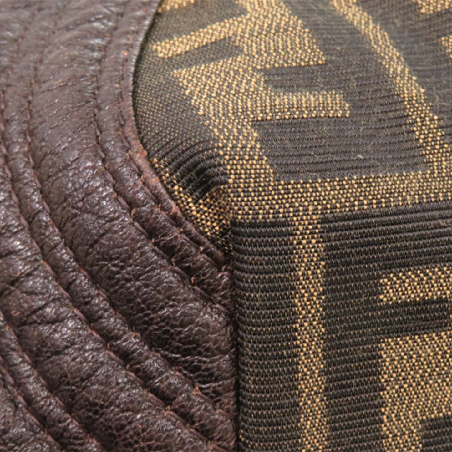 Fendi Mini Zucca Canvas and Leather Spy Handbag