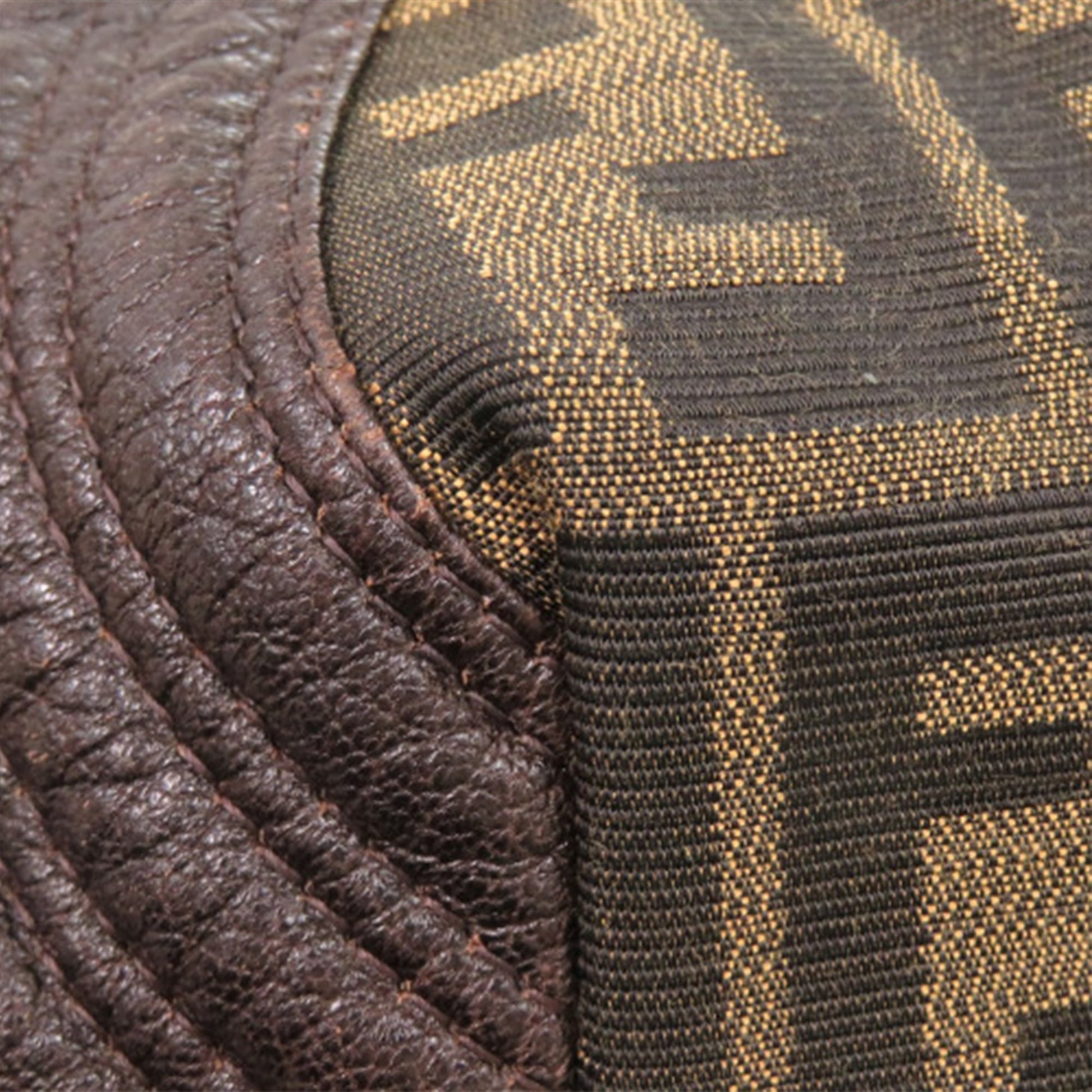 Fendi Mini Zucca Canvas and Leather Spy Handbag