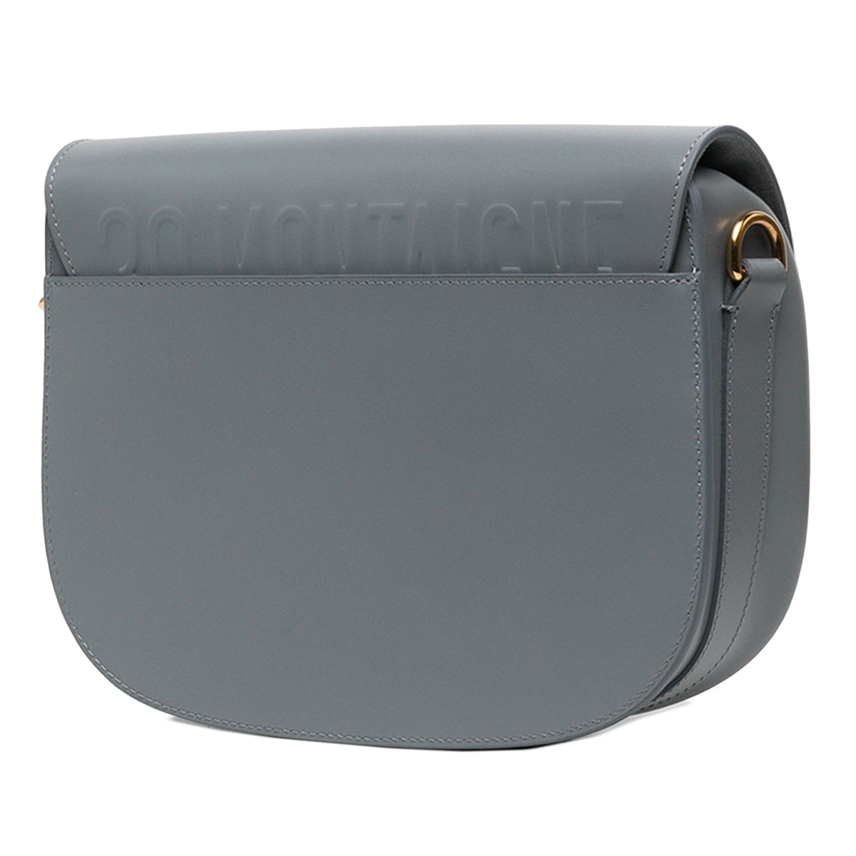Dior Medium Leather Bobby Crossbody — Gray