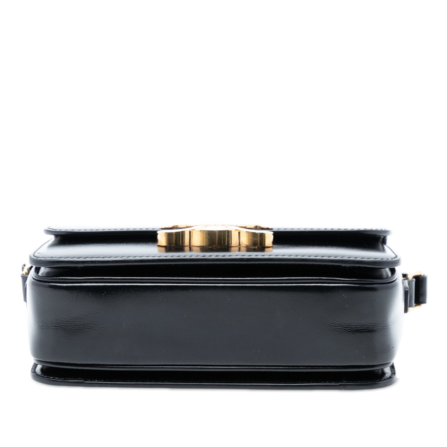 Celine Teen Shiny Calfskin Triomphe Crossbody
