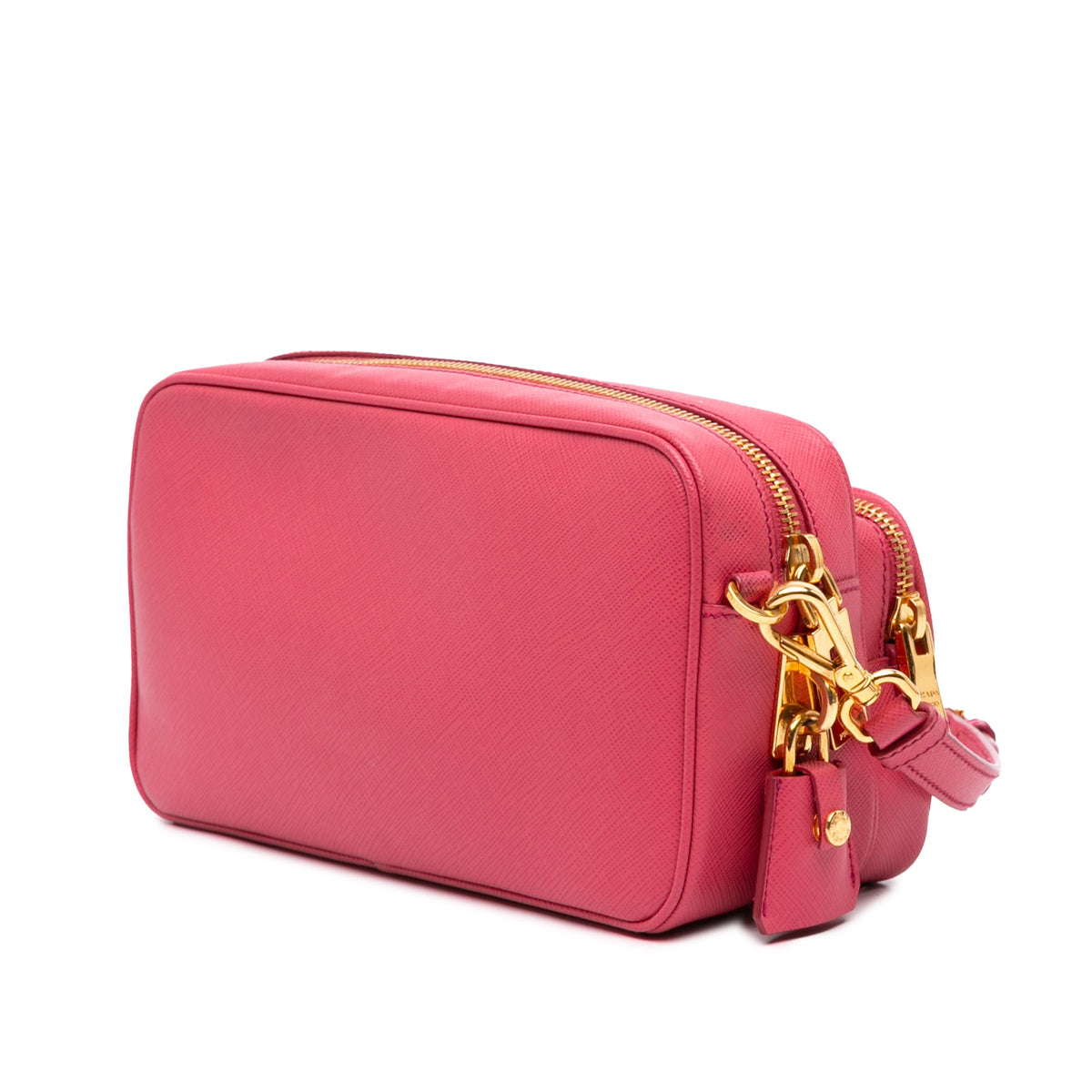 Prada Saffiano Double Zip Camera Bag