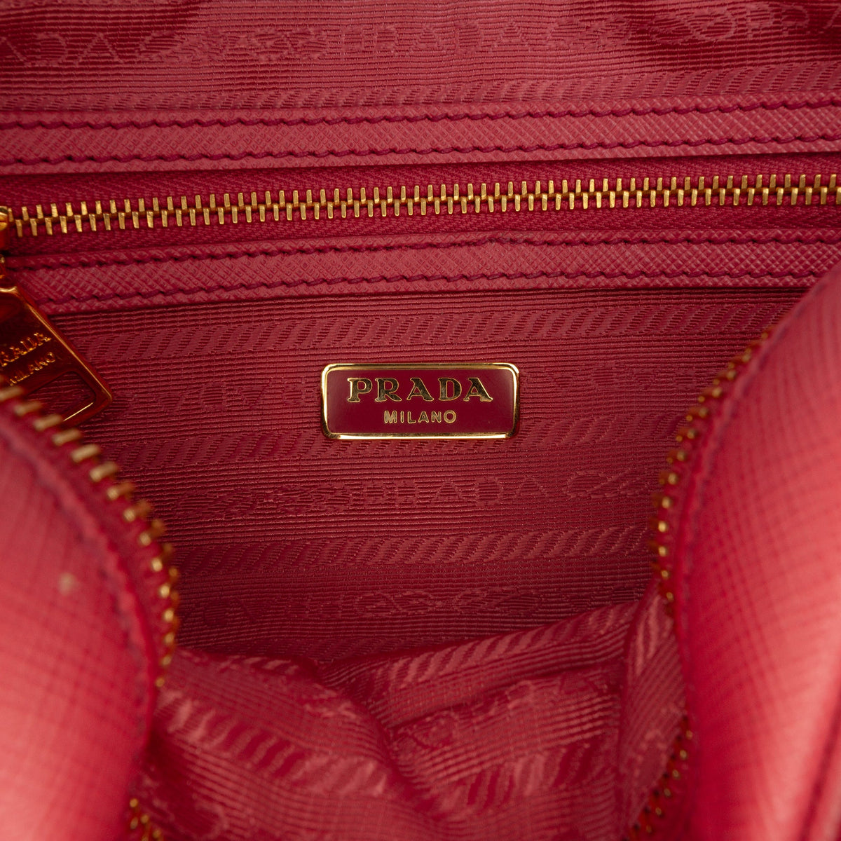 Prada Saffiano Double Zip Camera Bag