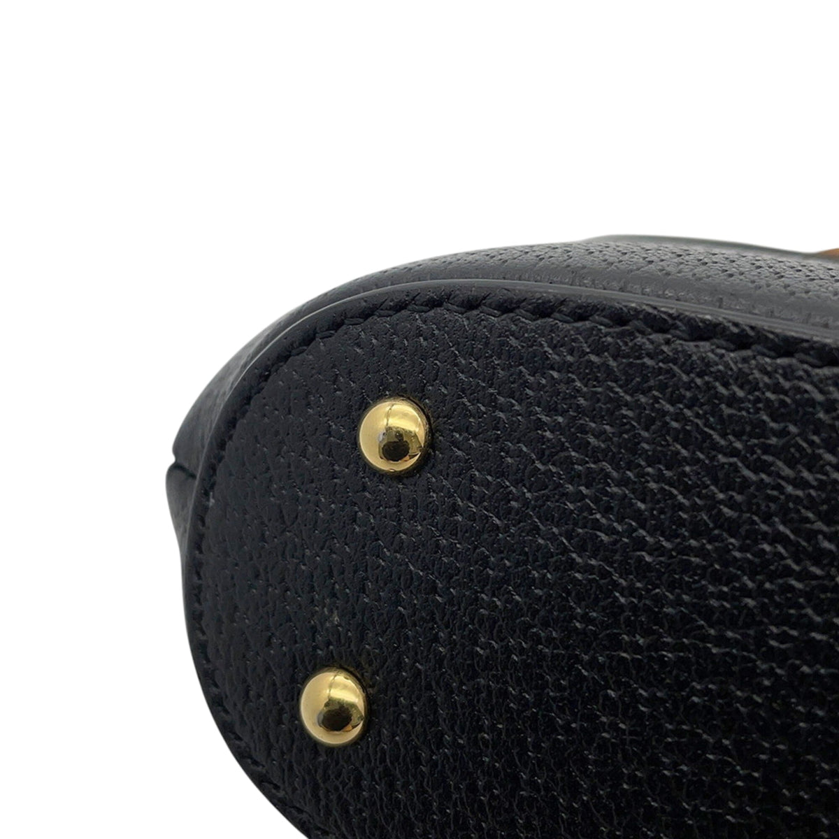 Gucci Mini Dollar Calfskin Bamboo Marina Bucket Bag
