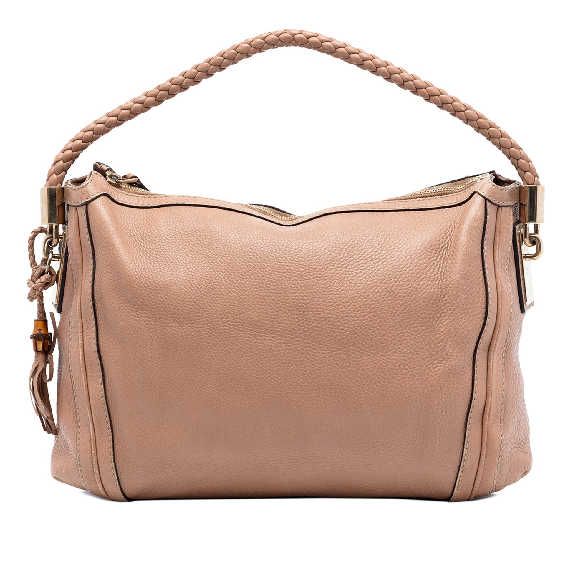 Gucci Medium Pebbled Calfskin Bella Shoulder Bag