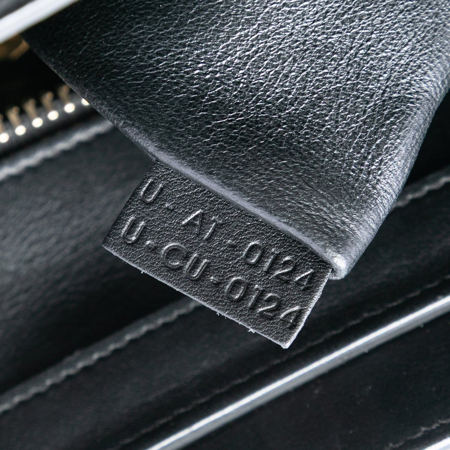 Celine Micro Tricolor Leather Luggage Tote