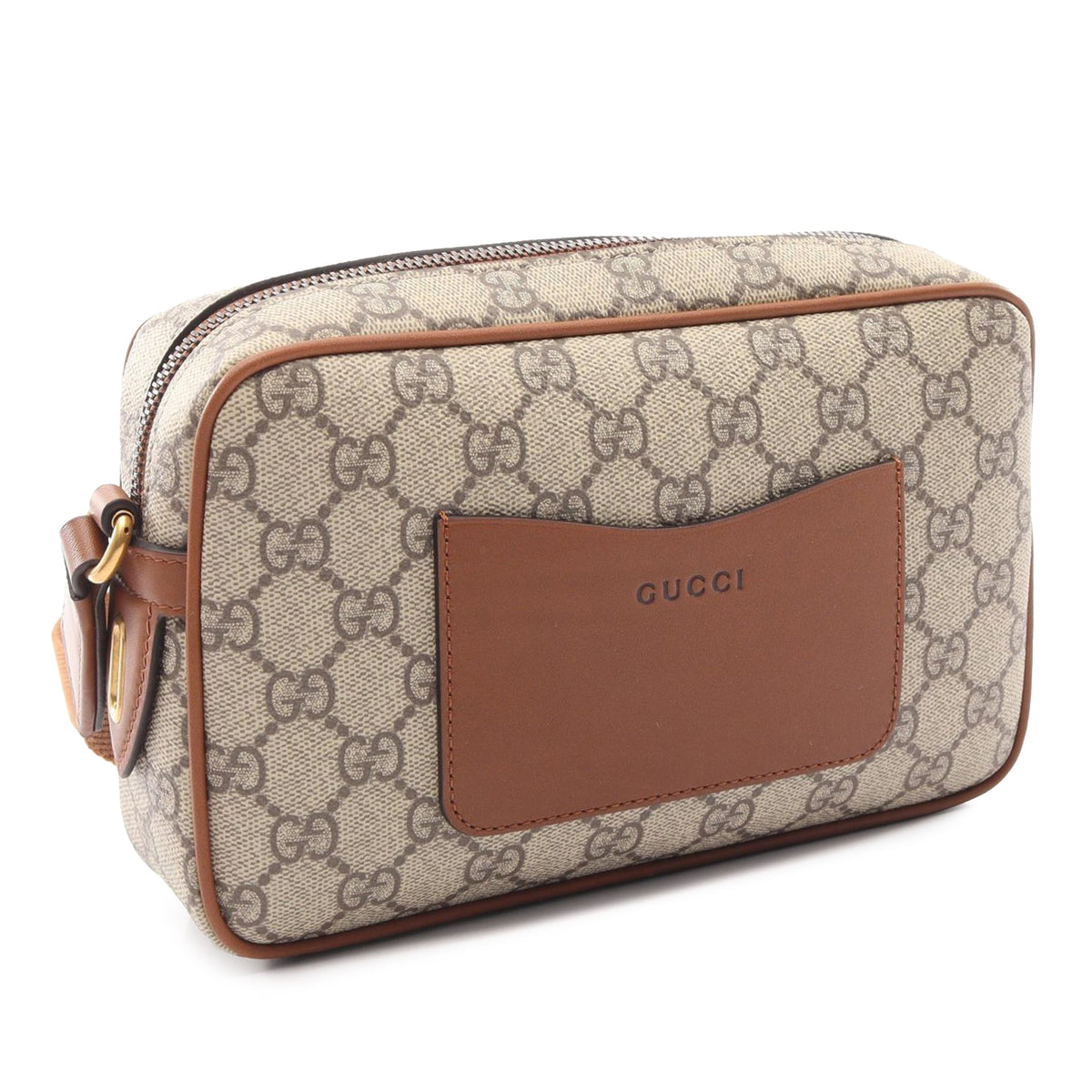 Gucci GG Supreme Emblem Crossbody