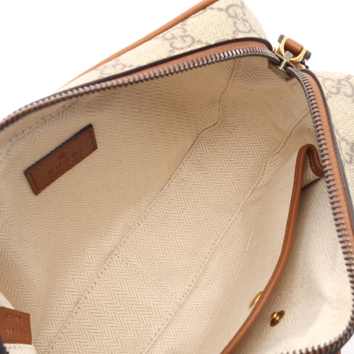 Gucci GG Supreme Emblem Crossbody
