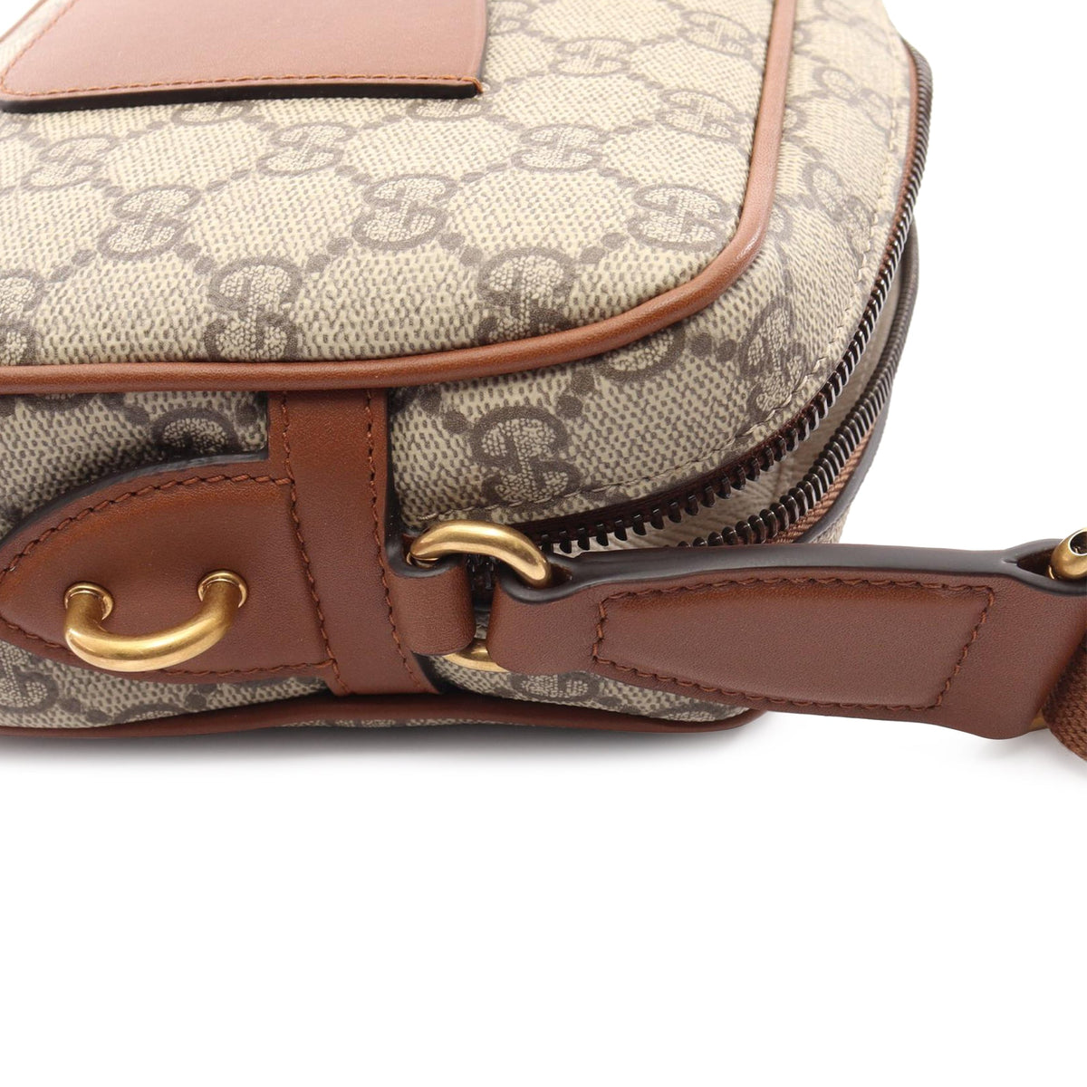 Gucci GG Supreme Emblem Crossbody