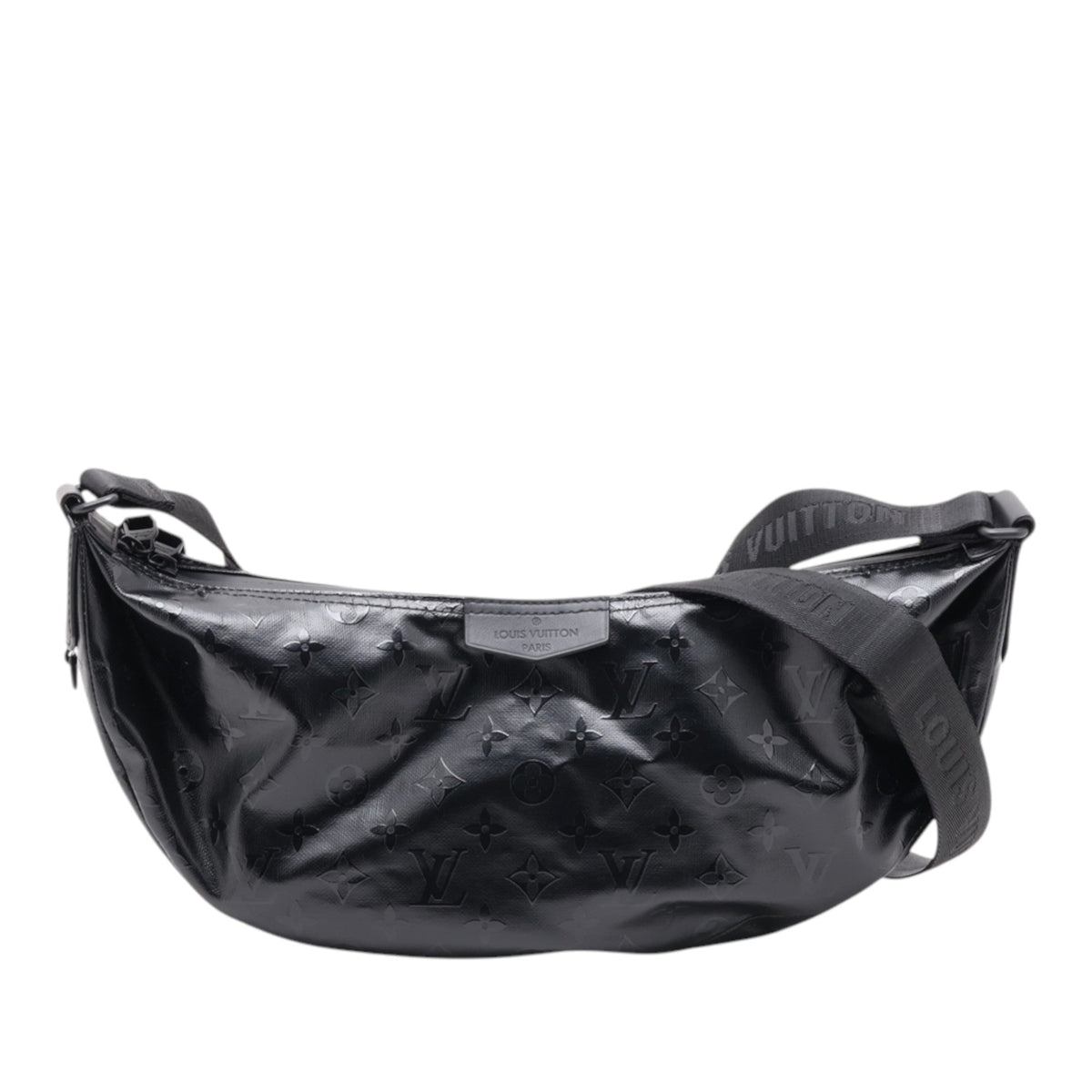 Louis Vuitton Monogram Storm Hammock Bag — Black