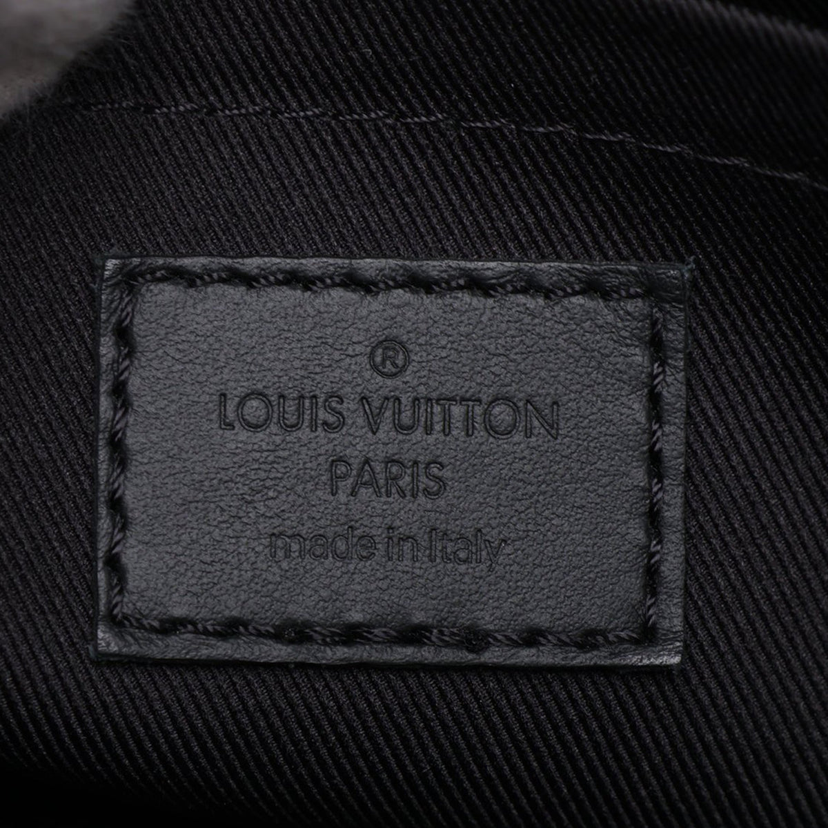 Louis Vuitton Monogram Storm Hammock Bag — Black