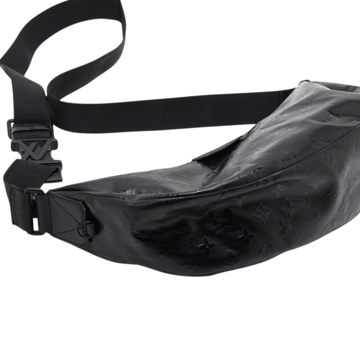 Louis Vuitton Monogram Storm Hammock Bag — Black