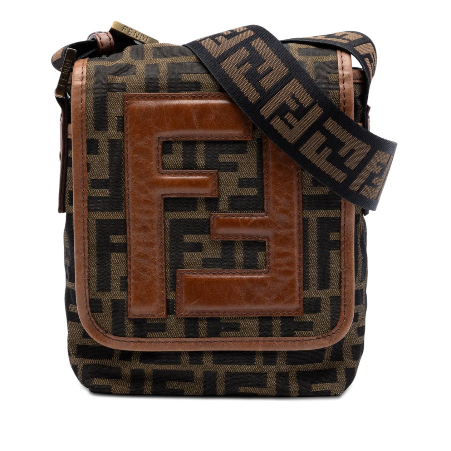 Fendi Mini FF Zucca Canvas Crossbody