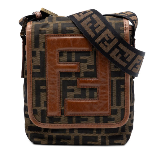 Fendi Mini FF Zucca Canvas Crossbody