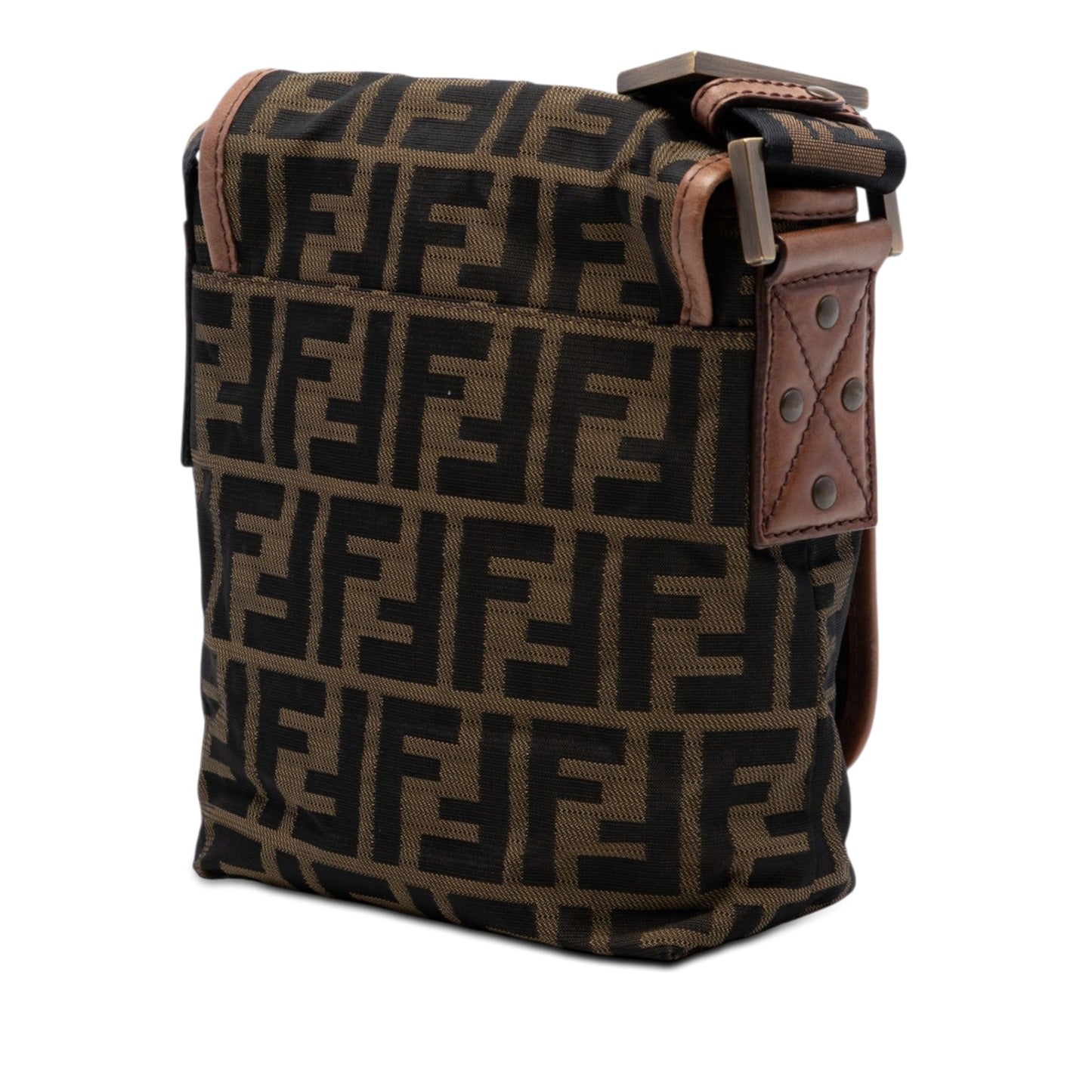 Fendi Mini FF Zucca Canvas Crossbody