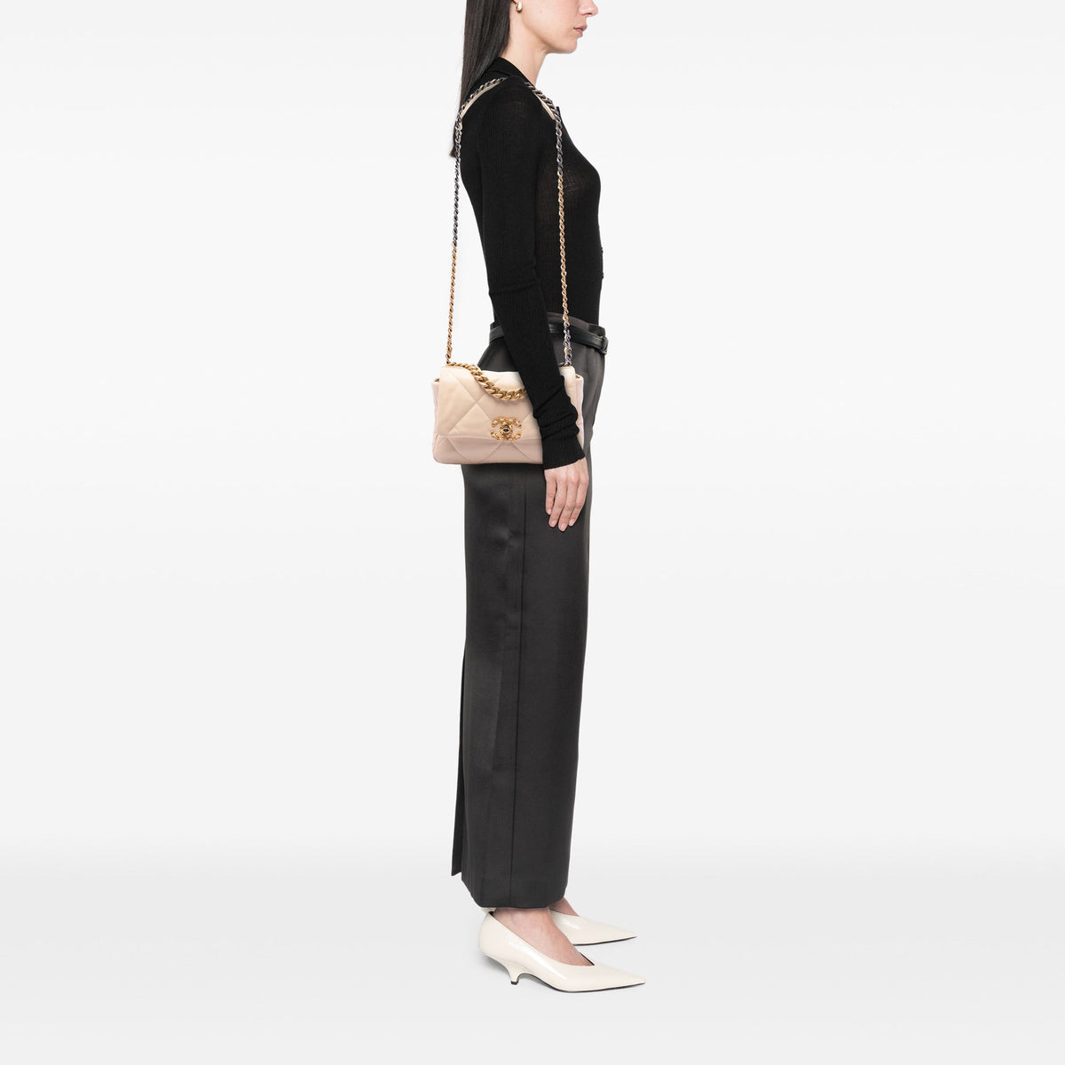 Chanel Medium Lambskin 19 Flap