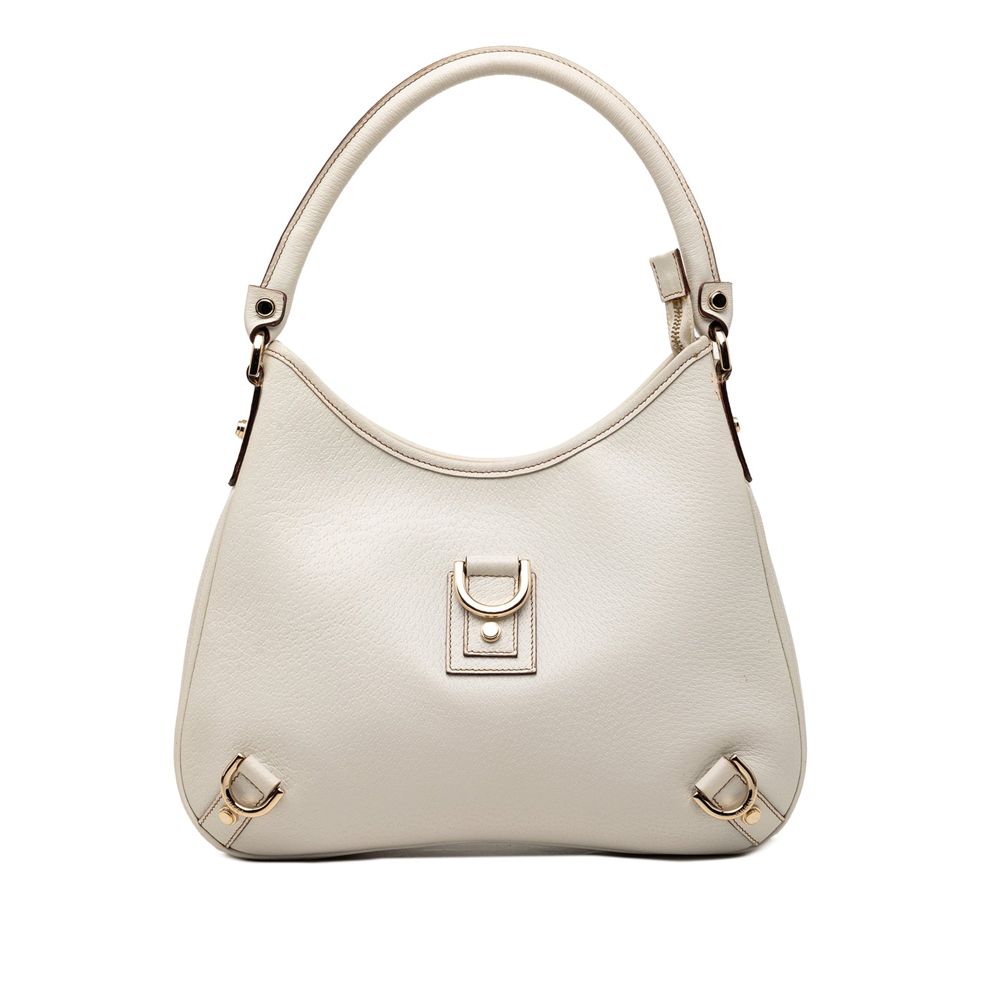 Gucci Calfskin Abbey D Ring Shoulder Bag