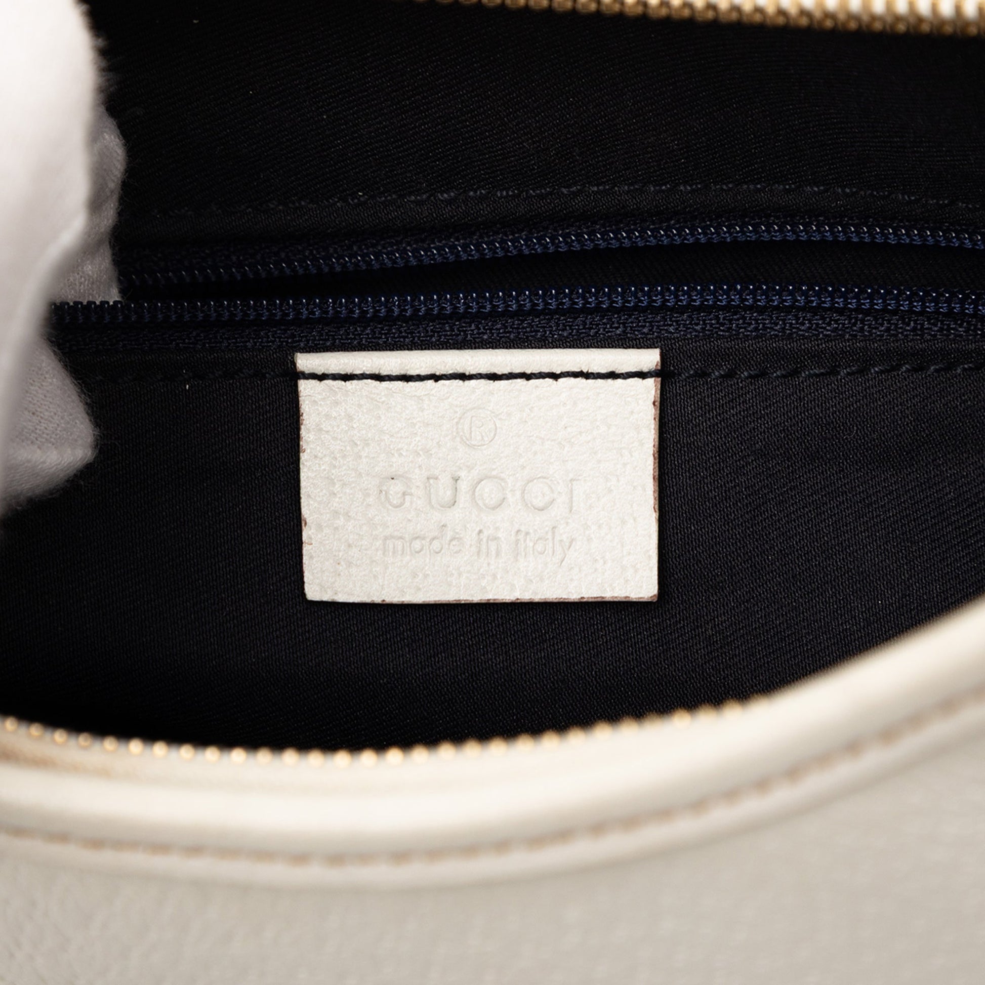 Gucci Calfskin Abbey D Ring Shoulder Bag