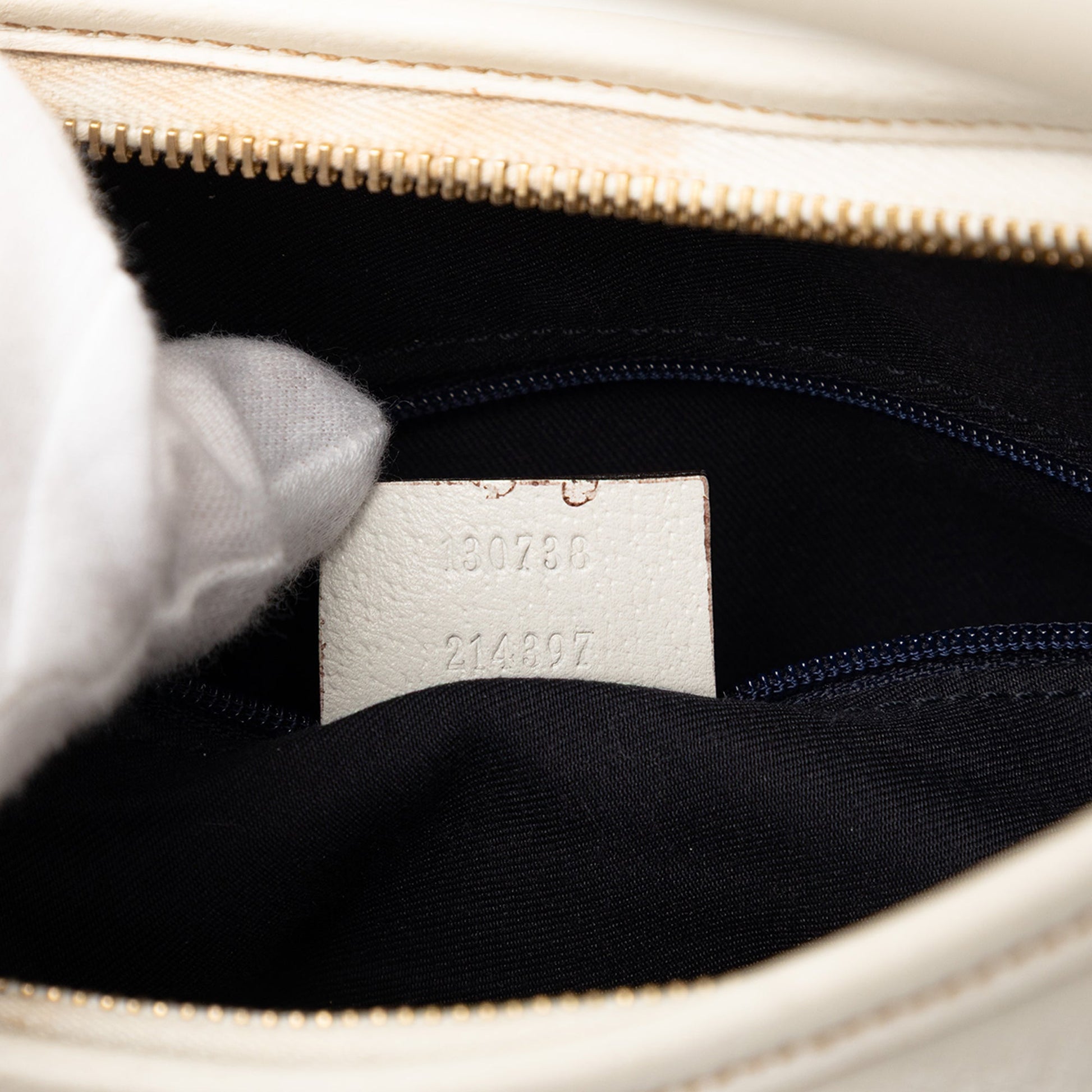 Gucci Calfskin Abbey D Ring Shoulder Bag