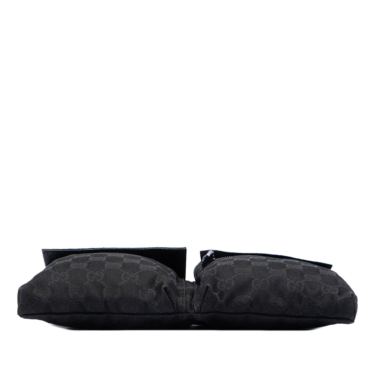 Gucci GG Canvas Double Pocket Belt Bag