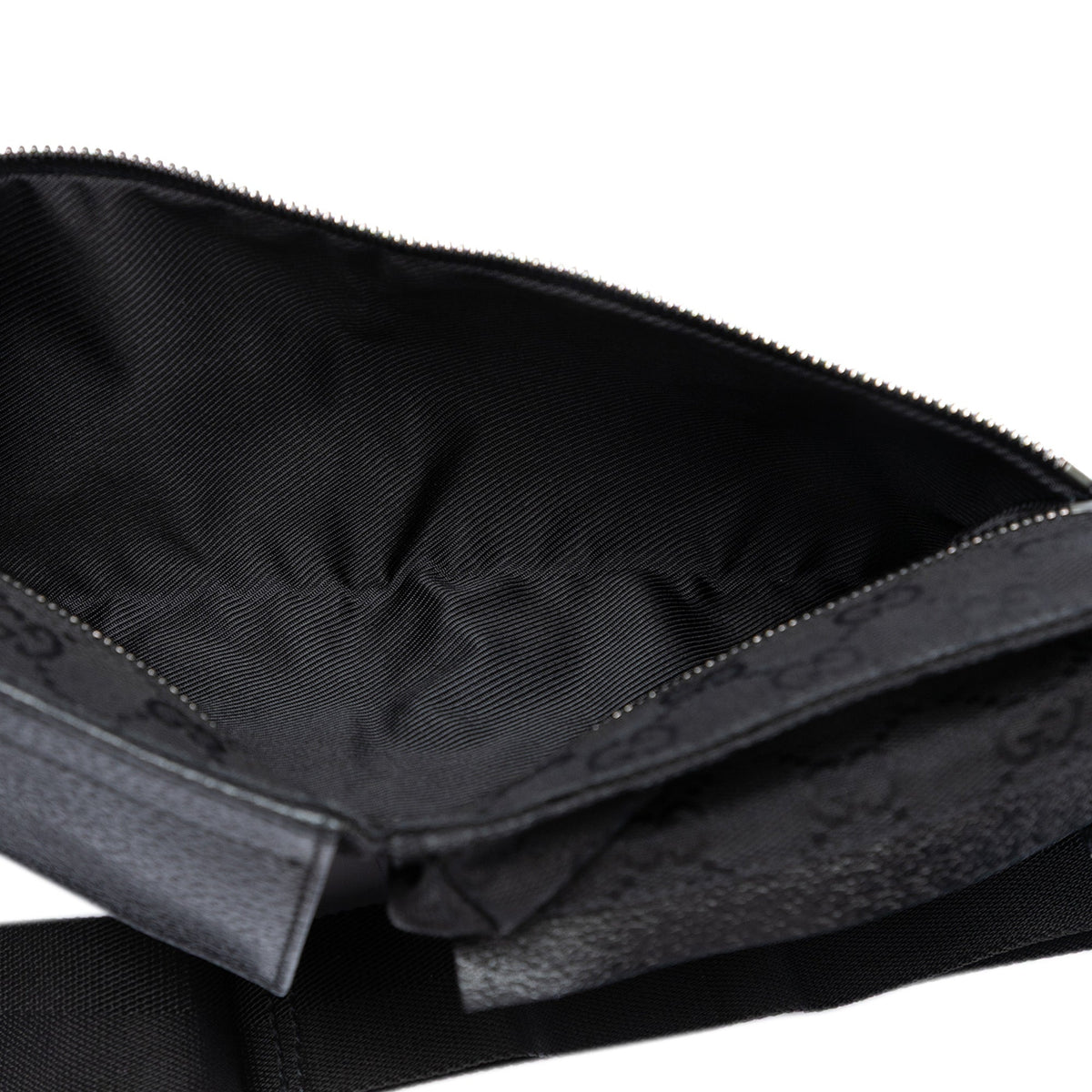 Gucci GG Canvas Double Pocket Belt Bag