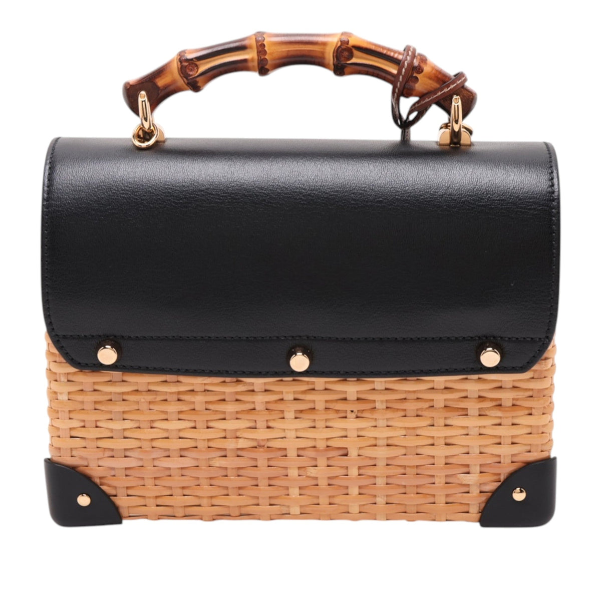 Gucci Small Wicket Padlock Satchel