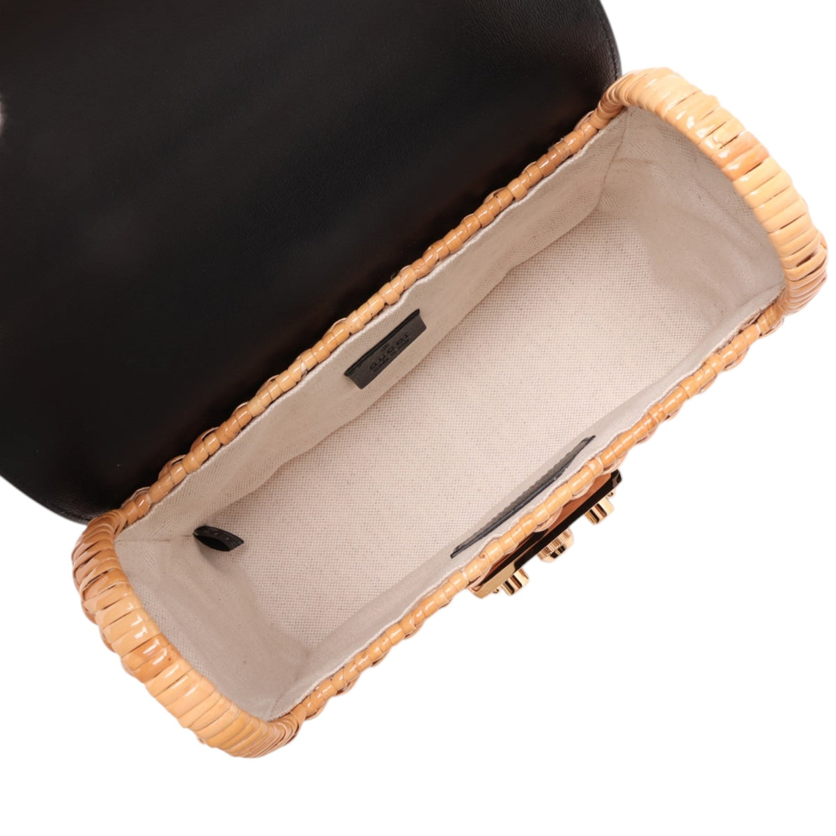 Gucci Small Wicket Padlock Satchel