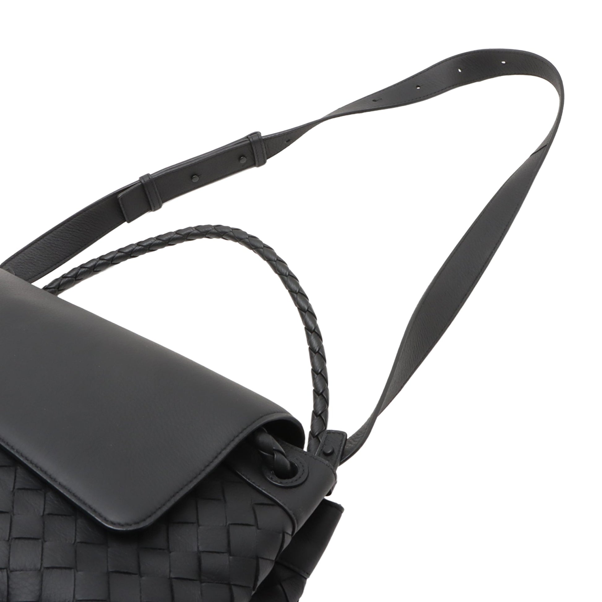 Bottega Veneta Large Calfskin Intrecciato Andiamo Satchel