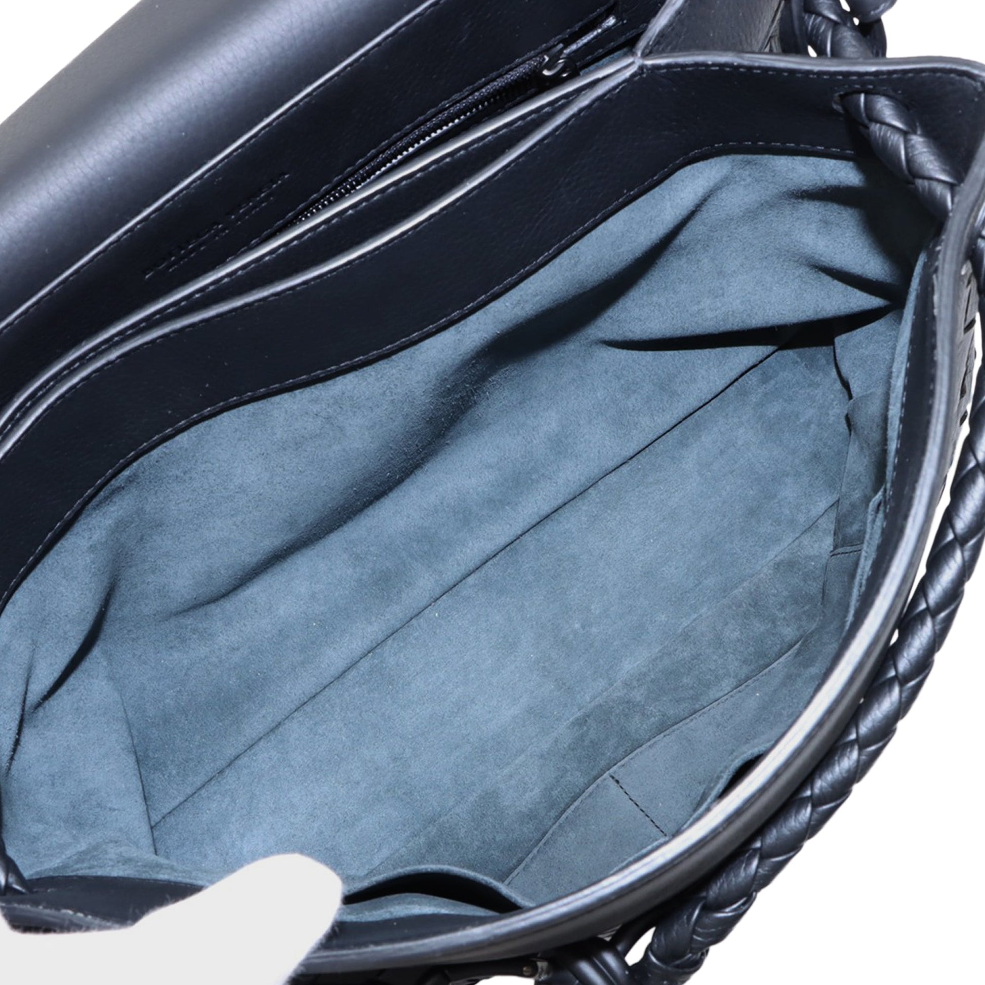Bottega Veneta Large Calfskin Intrecciato Andiamo Satchel