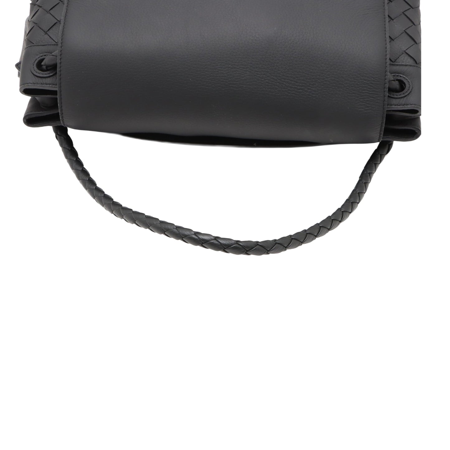 Bottega Veneta Large Calfskin Intrecciato Andiamo Satchel