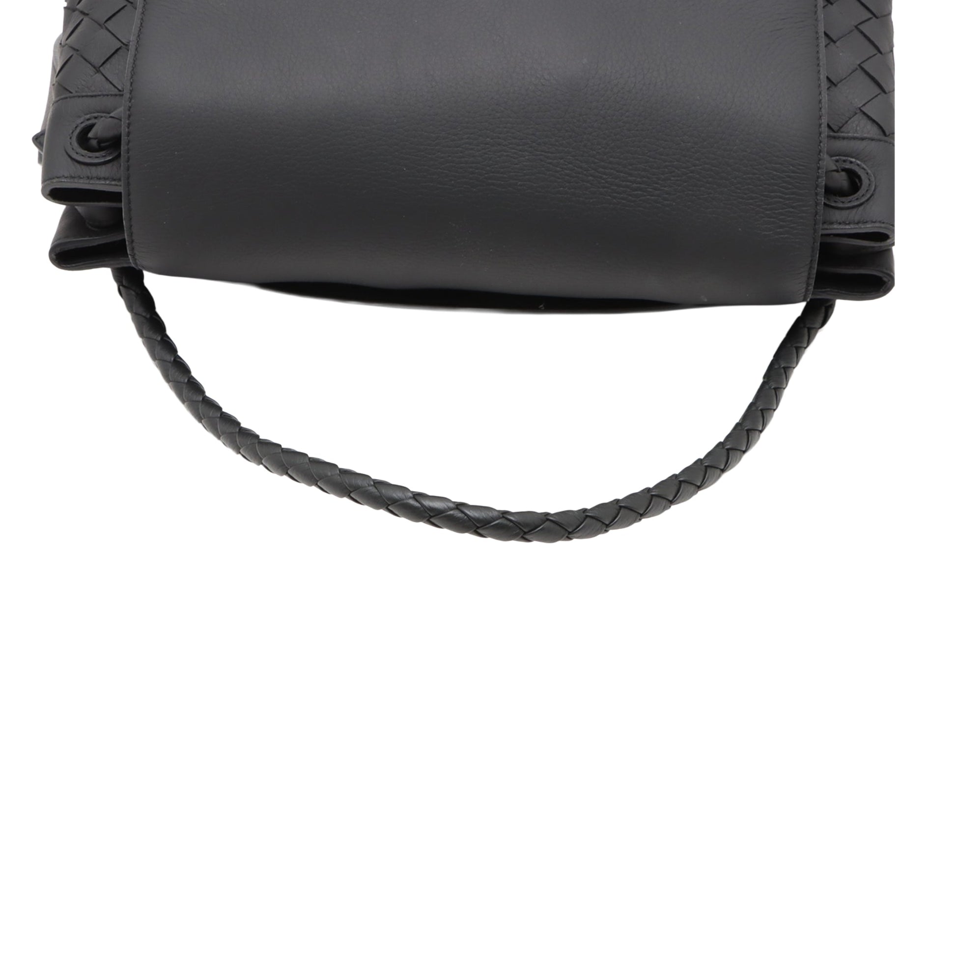 Bottega Veneta Large Calfskin Intrecciato Andiamo Satchel