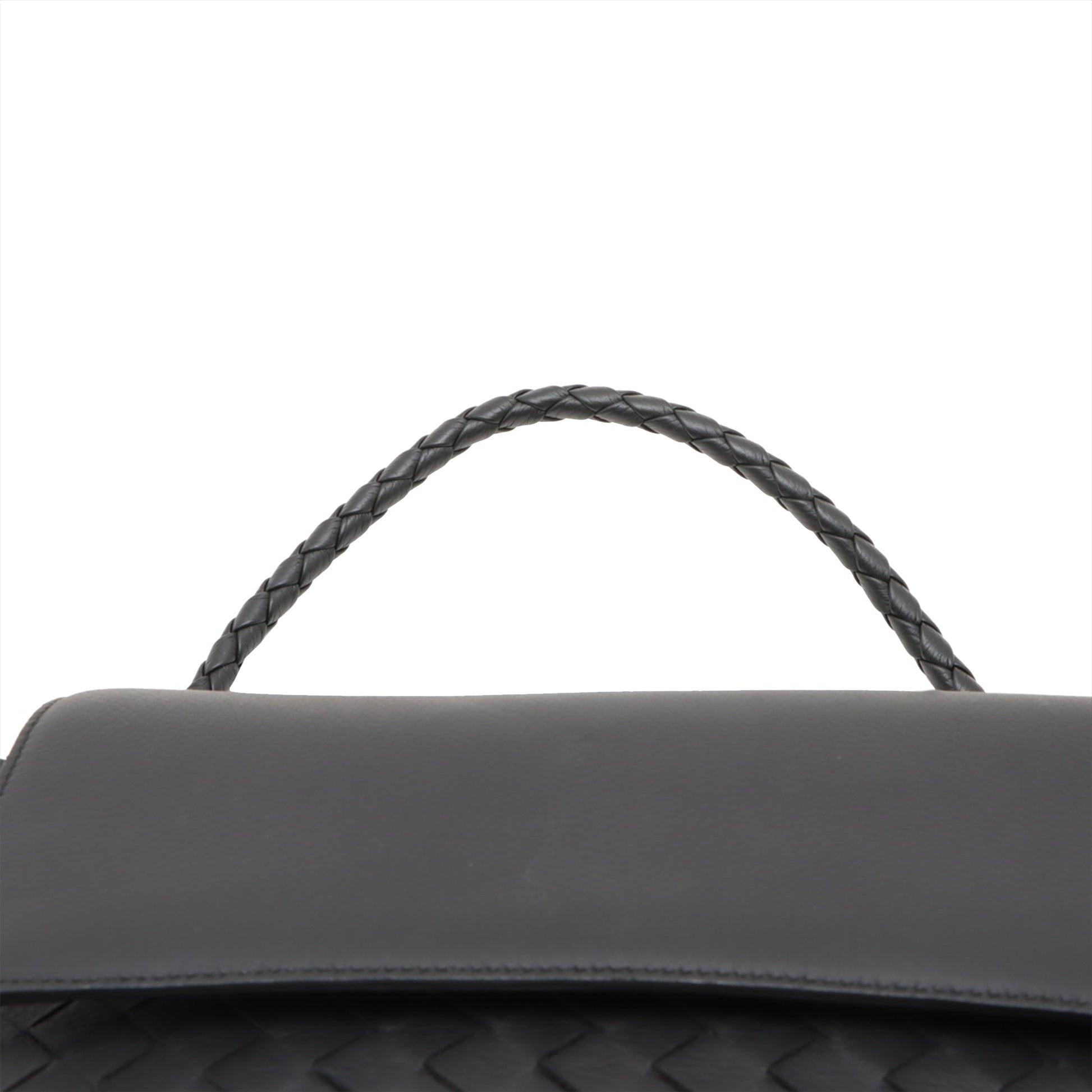 Bottega Veneta Large Calfskin Intrecciato Andiamo Satchel