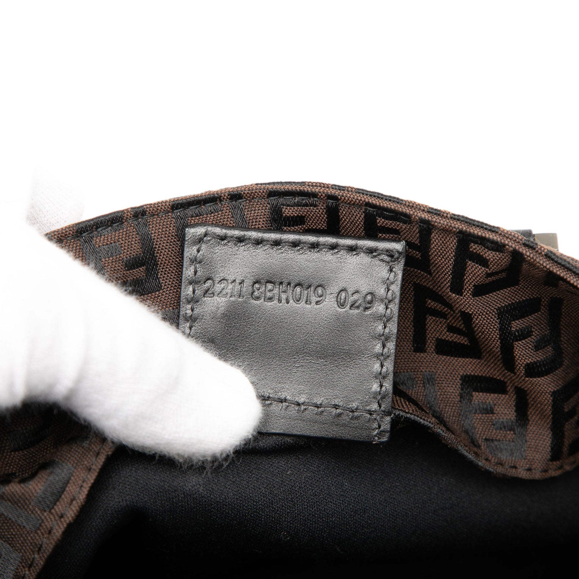 Fendi Zucchino Canvas Tote