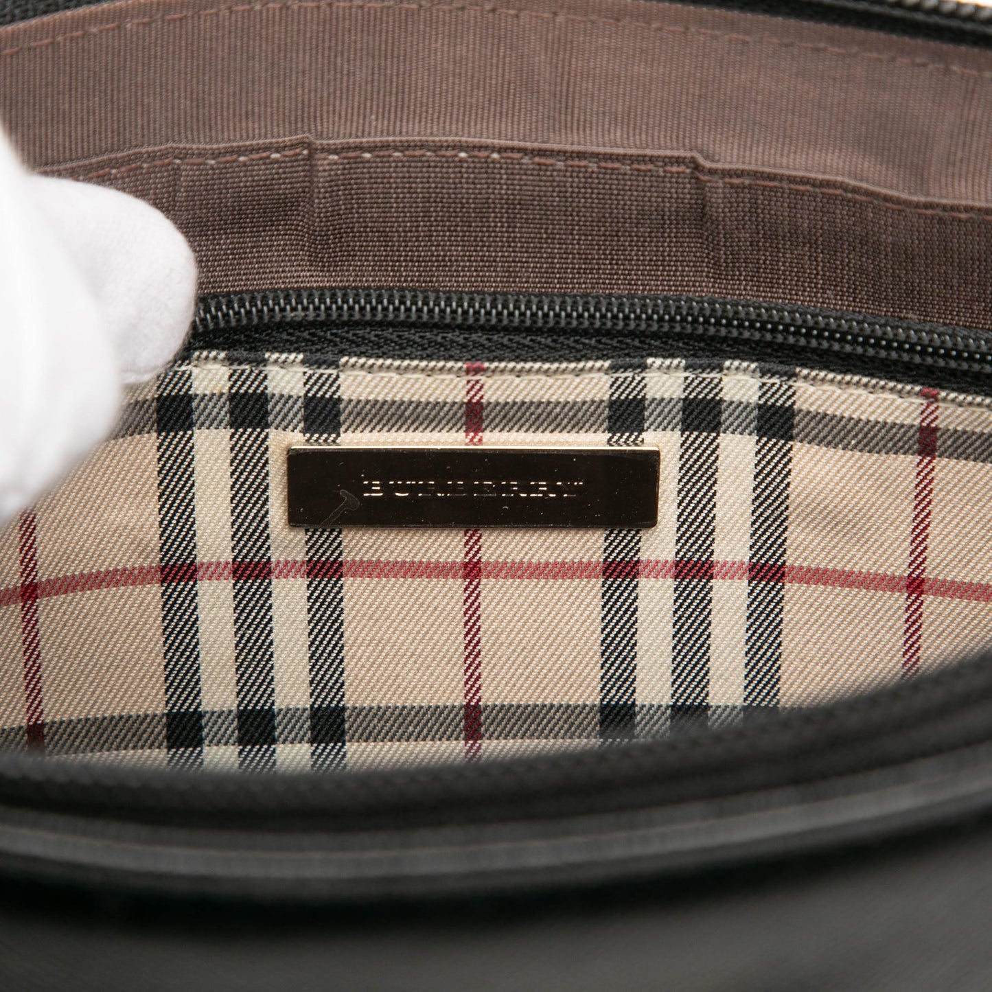 Burberry Leather Shoulder Bag