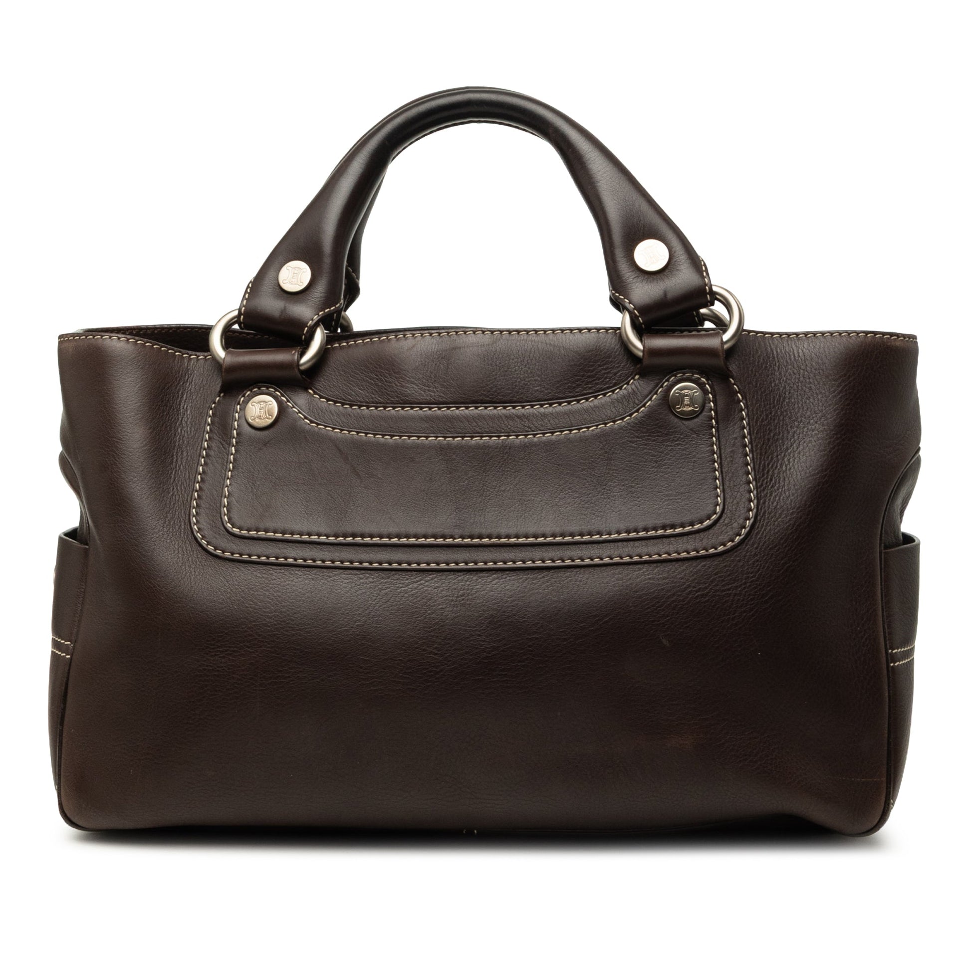 Celine Leather Boogie Handbag
