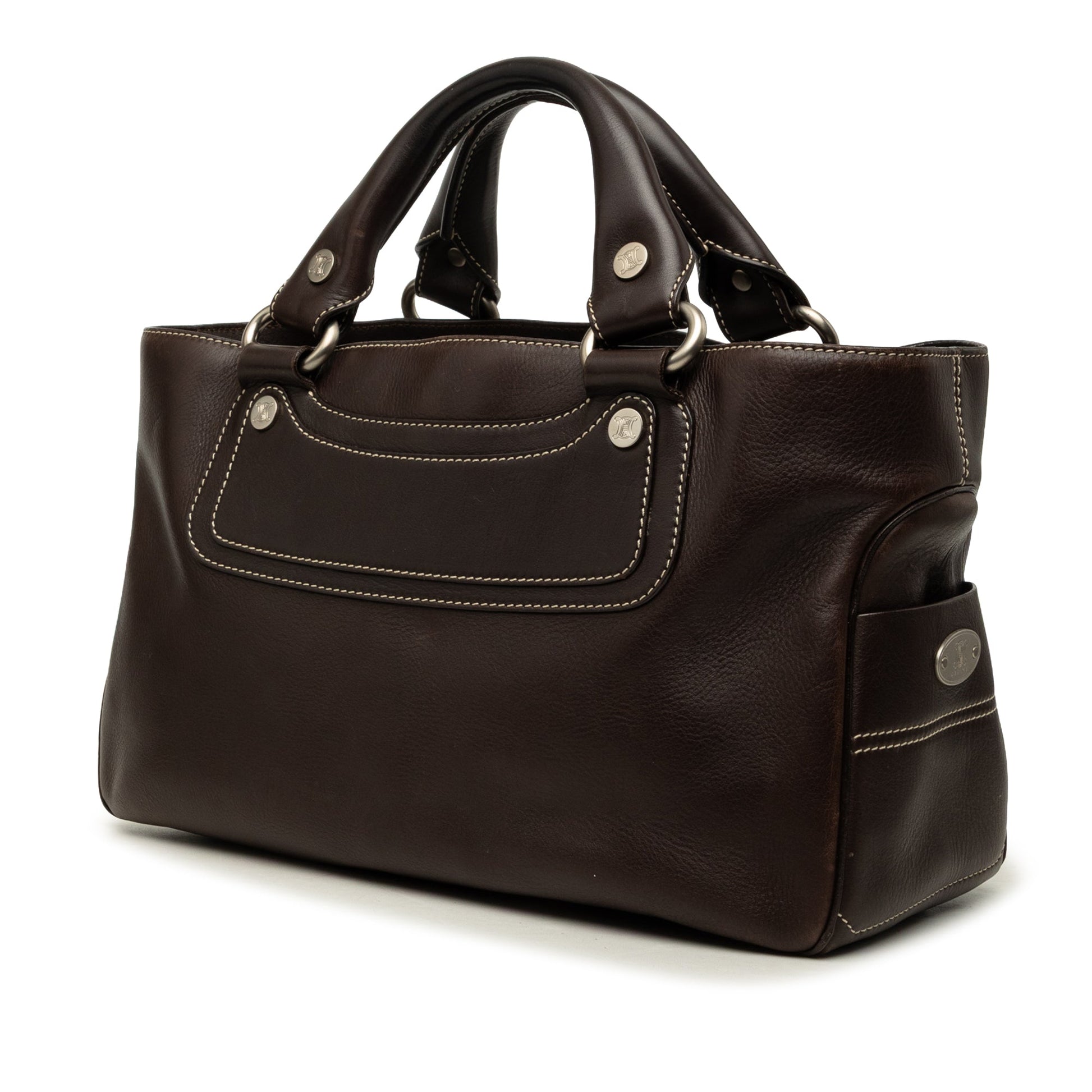 Celine Leather Boogie Handbag